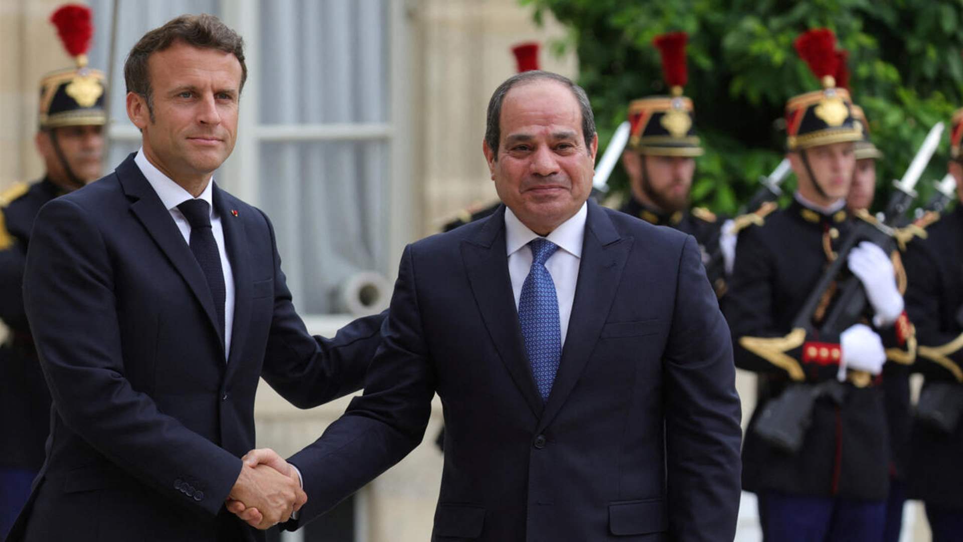 ماكرون والسيسي يؤكدان "معارضتهما الحازمة" لهجوم إسرائيلي على رفح