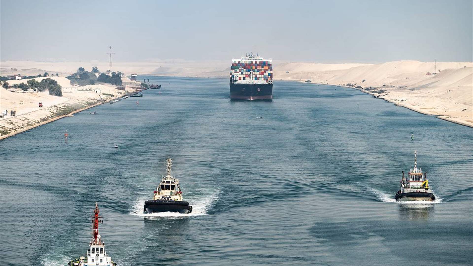 Navigation disruption in Red Sea leads to a &#39;40 to 50%&#39; decline in Suez Canal revenues: Egyptian President El-Sisi