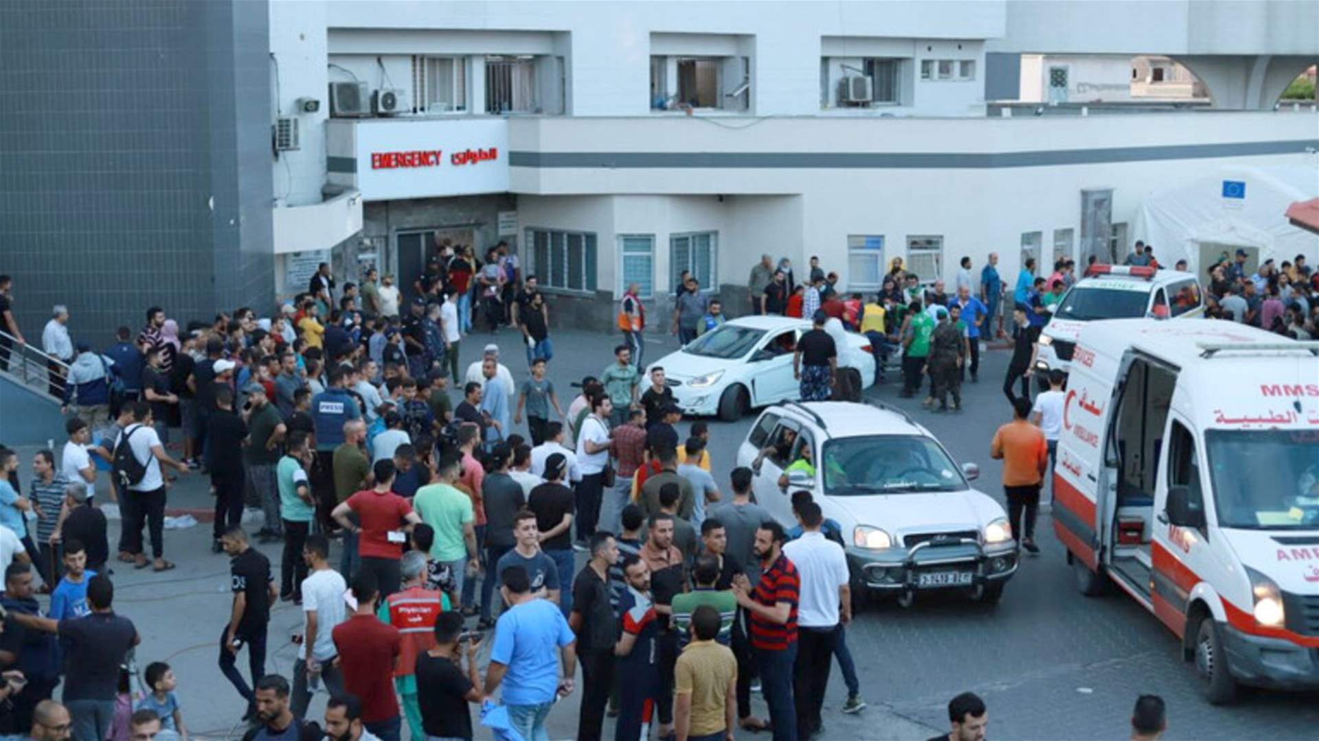 منظمة الصحة العالمية أخرجت 32 مريضًا من مستشفى ناصر المحاصر في قطاع غزة