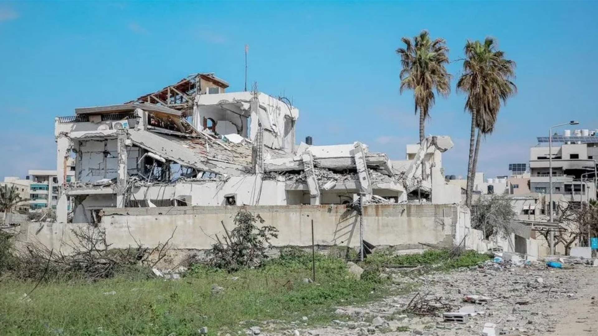 إسرائيل تدمر منزل الرئيس الفلسطيني الراحل ياسر عرفات في غزة