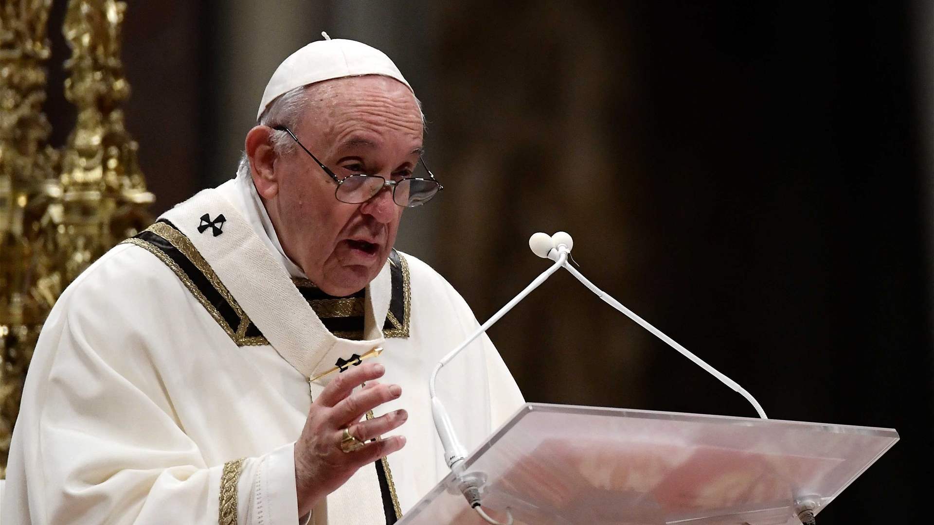 البابا فرنسيس يلغي اجتماعاته المقررة اليوم السبت