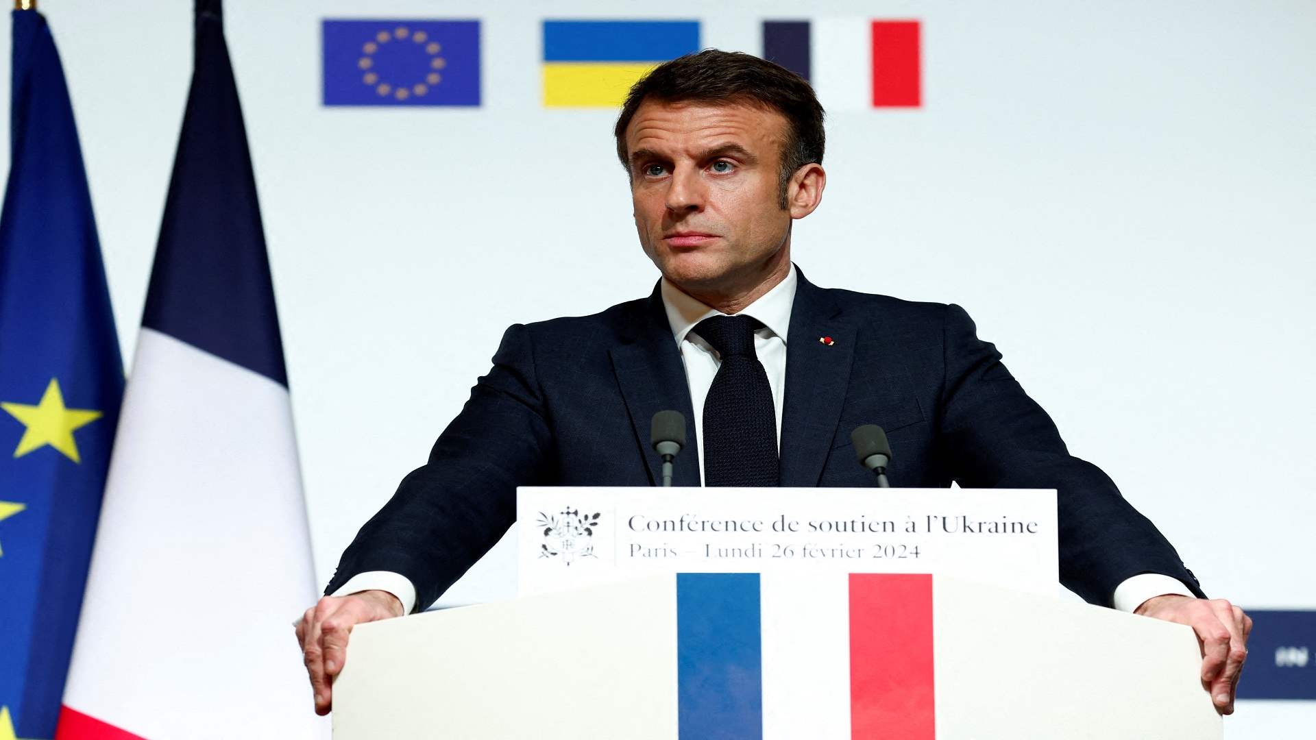 Macron refuses to rule out Europeans sending troops to Ukraine