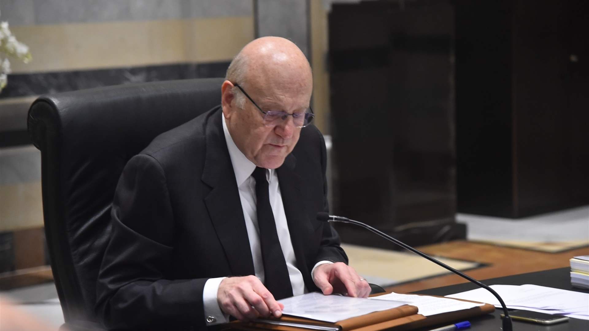 Diplomatic emphasis: Mikati calls for action to stop Israeli aggression in Lebanon