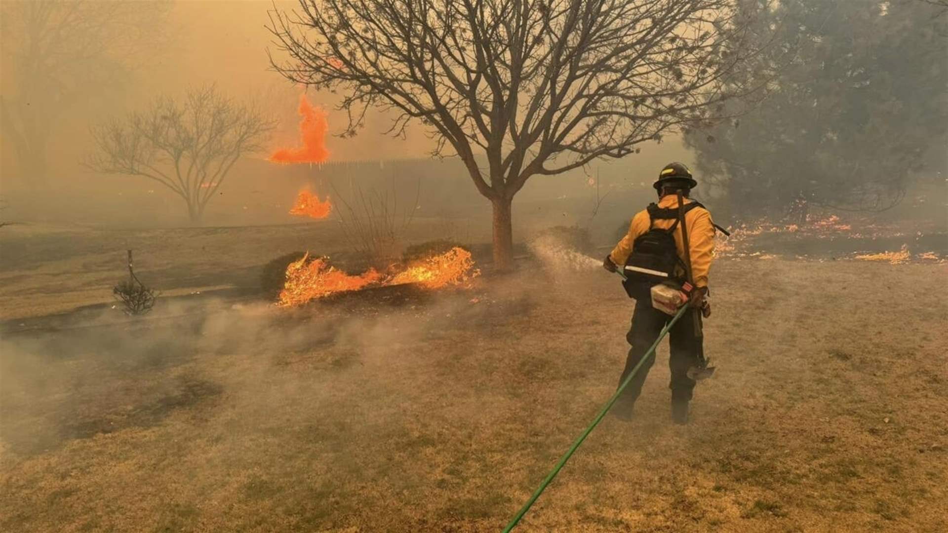 قتيلان في أسوأ حريق تشهده ولاية تكساس في تاريخها