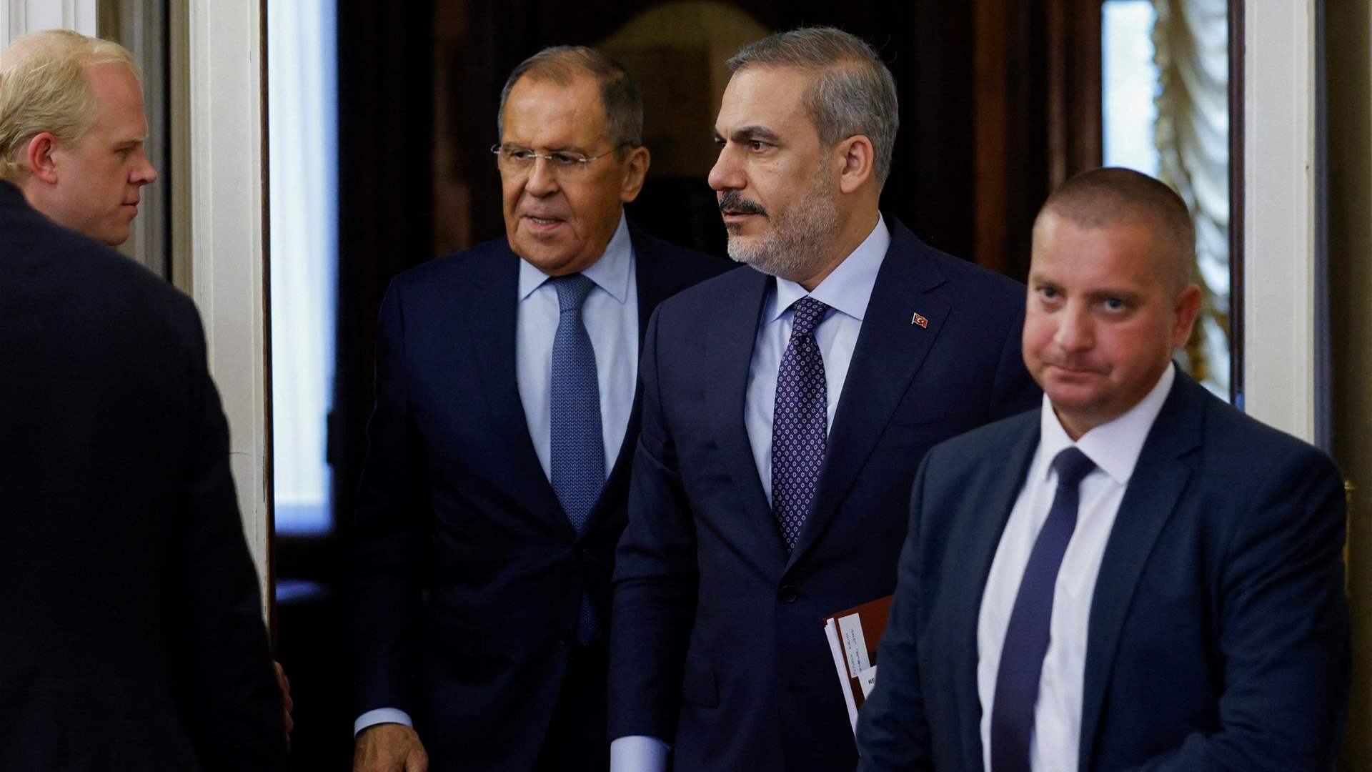 Russian and Turkish foreign ministers discuss situation in the MENA region
