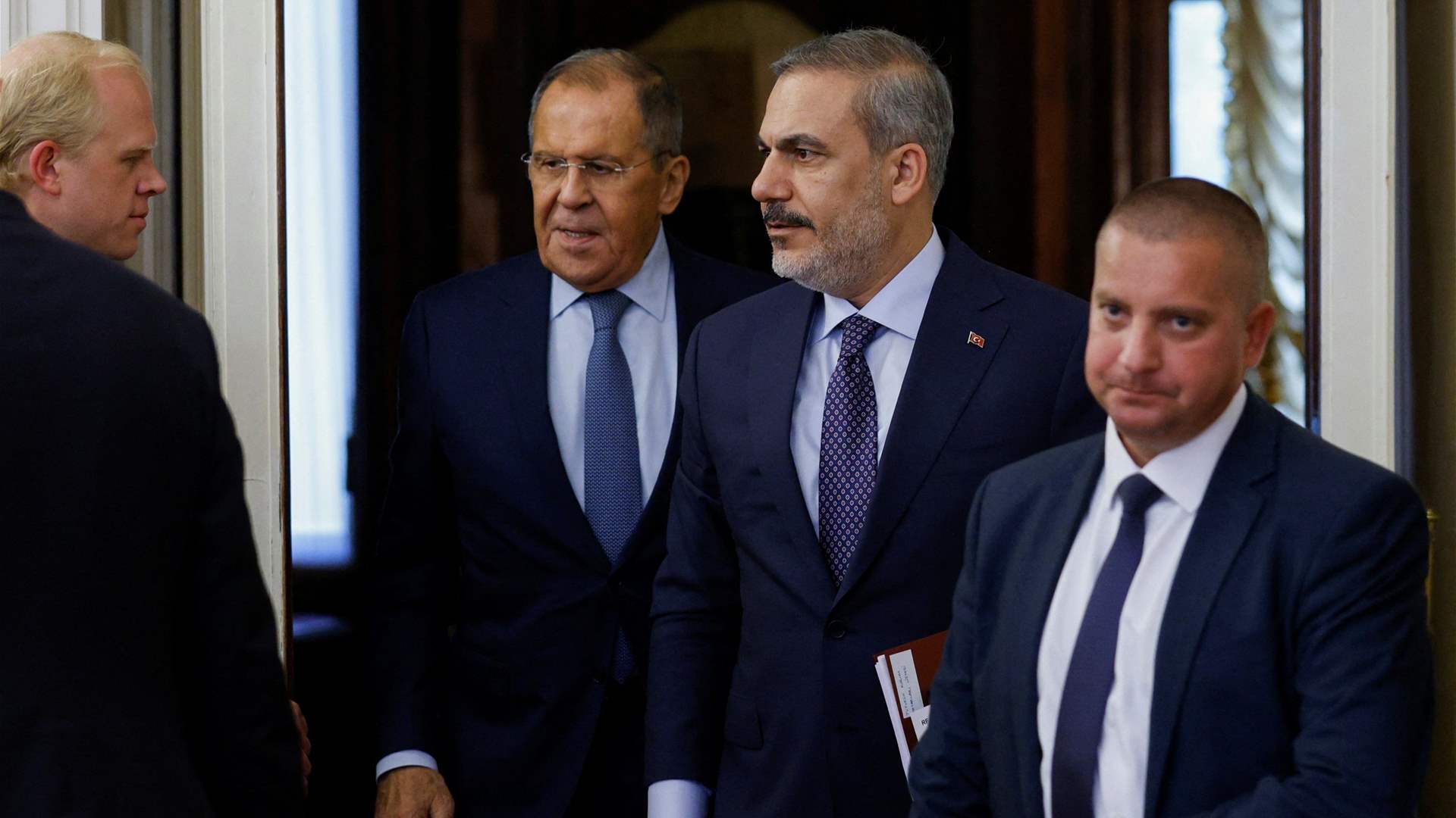 Russian and Turkish foreign ministers discuss situation in the MENA region