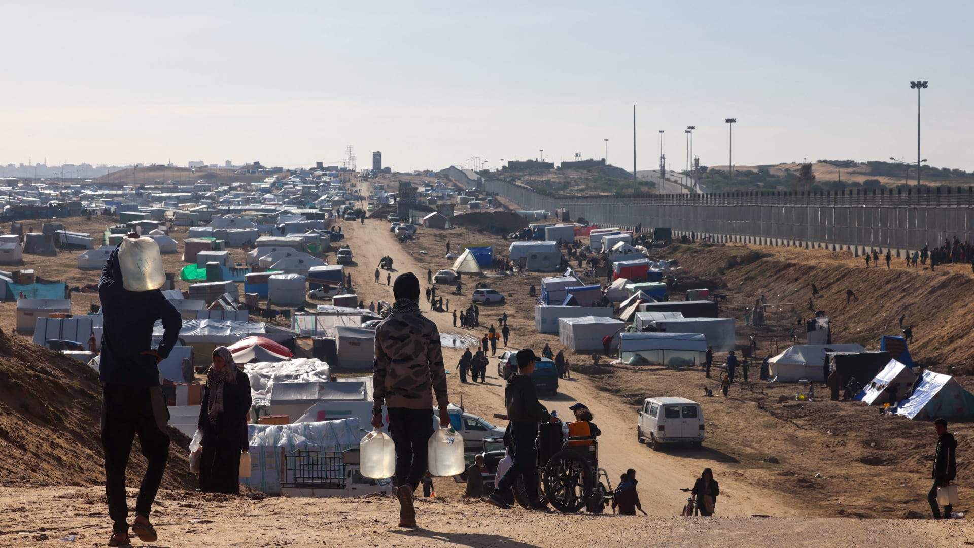 Health Ministry: At least ten killed in Israeli airstrike hitting tent in Rafah, southern Gaza