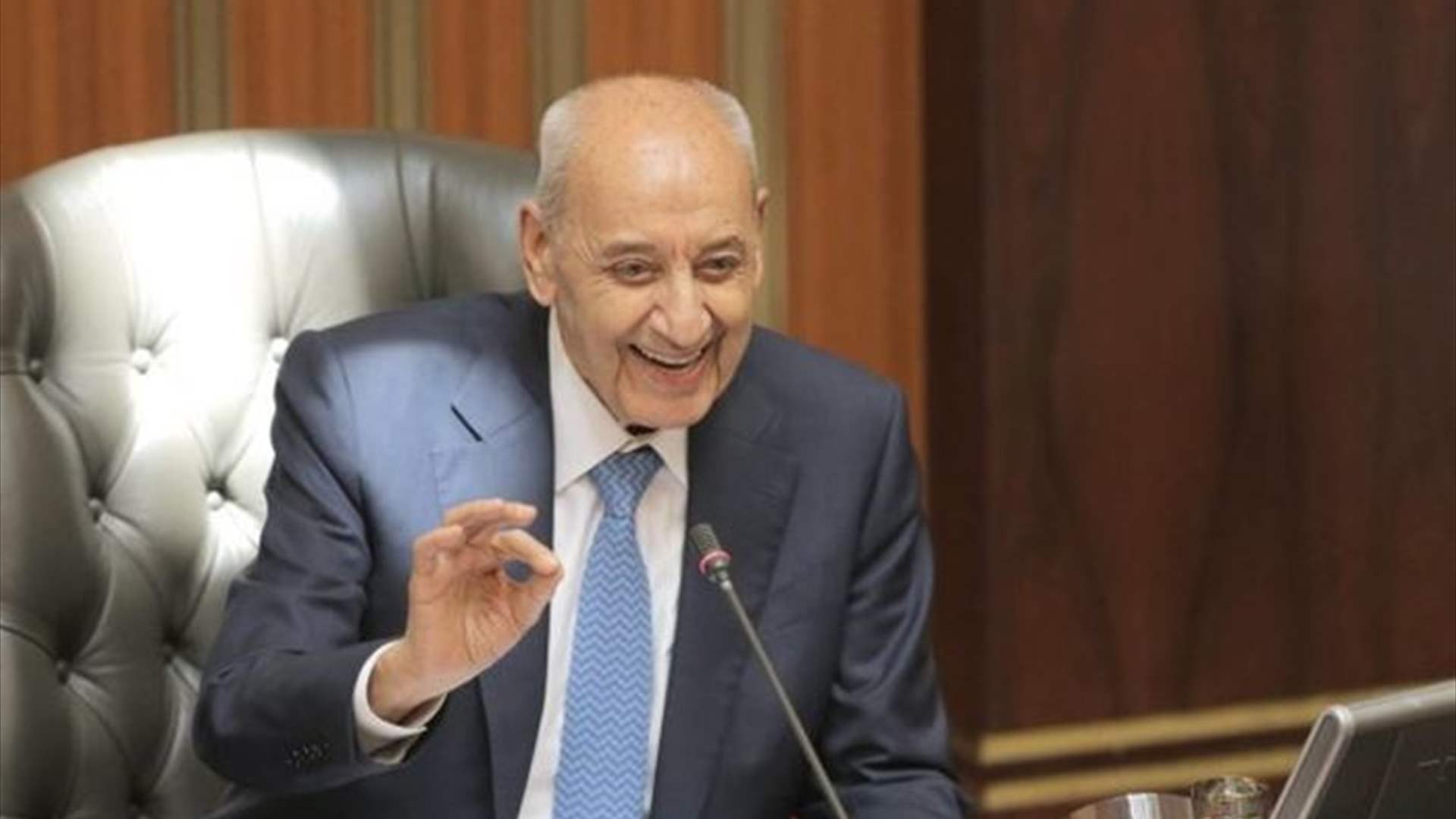 Berri backs the National Moderation Bloc&#39;s presidential initiative