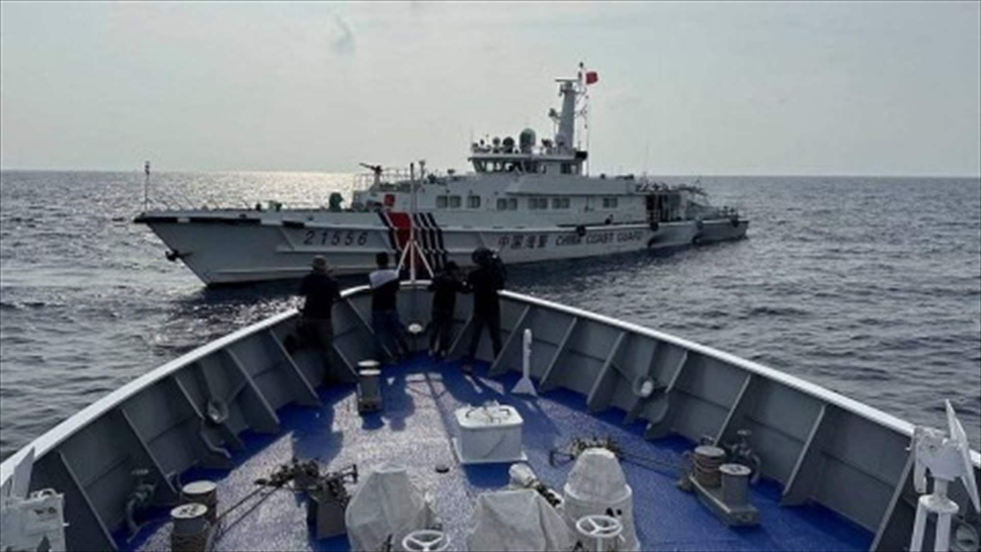حادث تصادم بين سفينتين عسكريتين فيليبينية وصينية في بحر الصين الجنوبيّ
