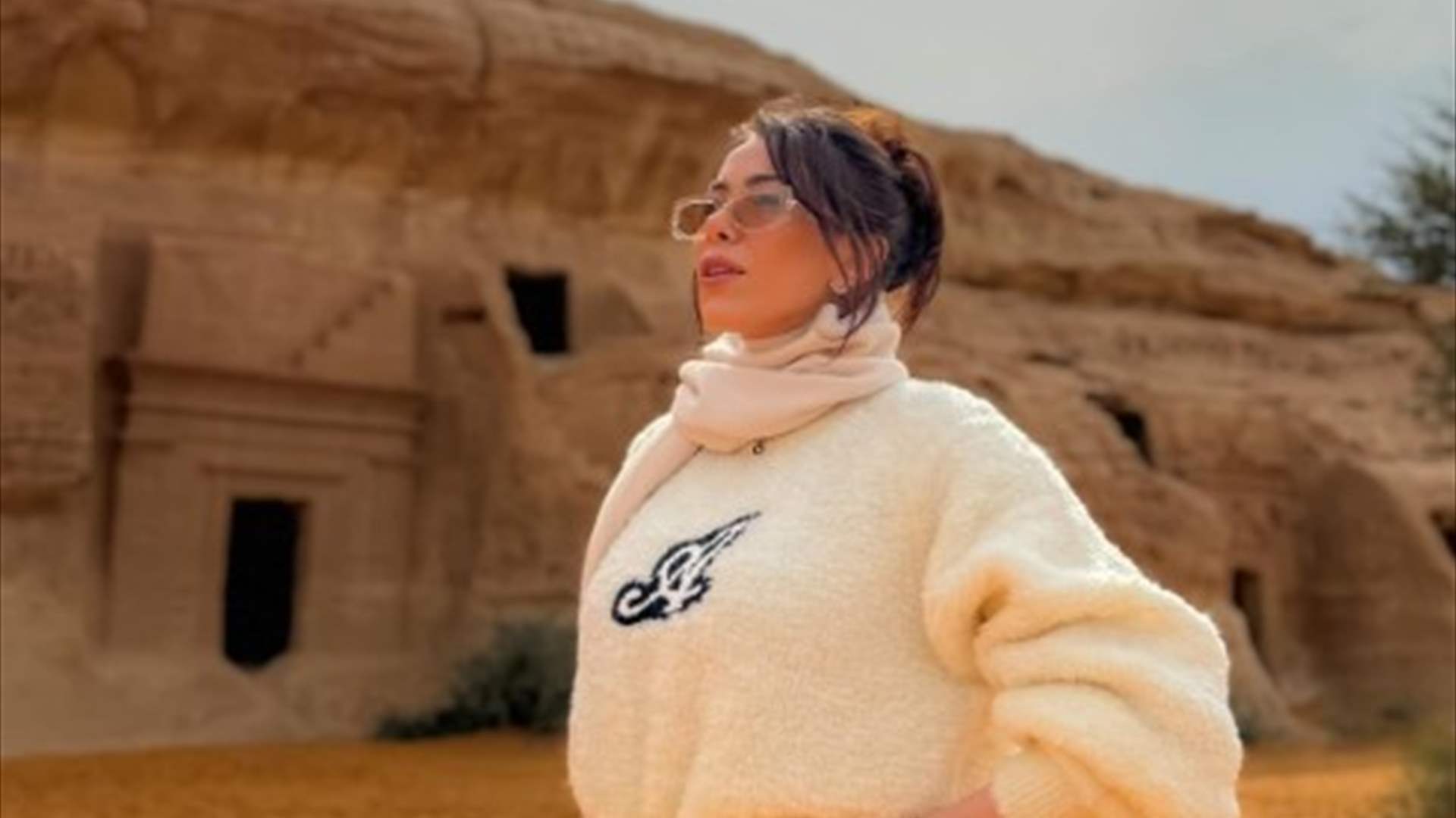 رحلة دانييلا رحمة إلى العلا... "الكشف عن الكنوز المخفية" (صور)
