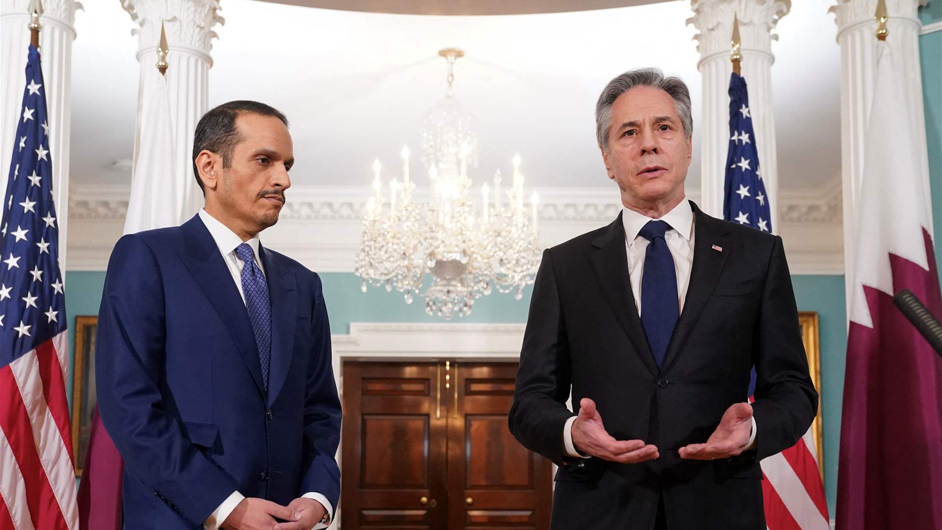 Blinken urges Israel to maximize "every possible means" to boost aid to Gaza