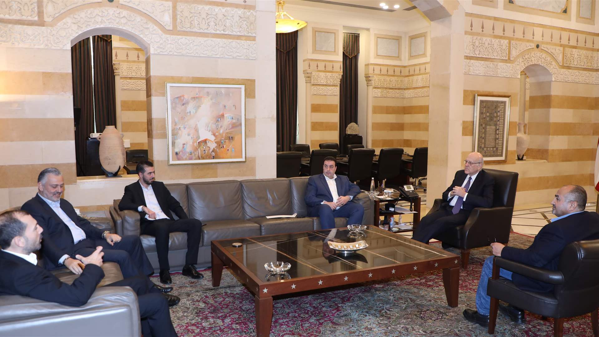 National Moderation Bloc&#39;s visit to PM Mikati addressing public concerns