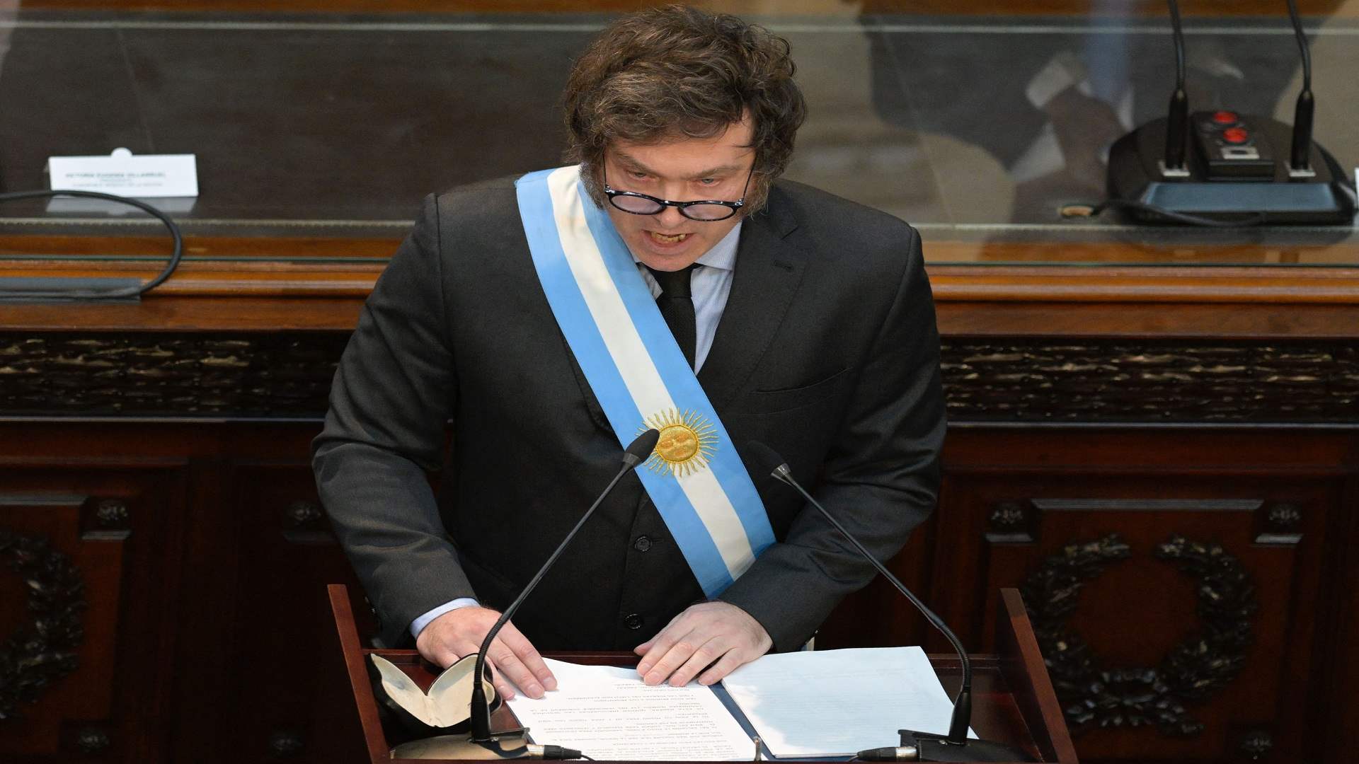 رئيس الأرجنتين يعتبر في خطاب أمام طلاب مدارس أن الإجهاض &quot;جريمة&quot;