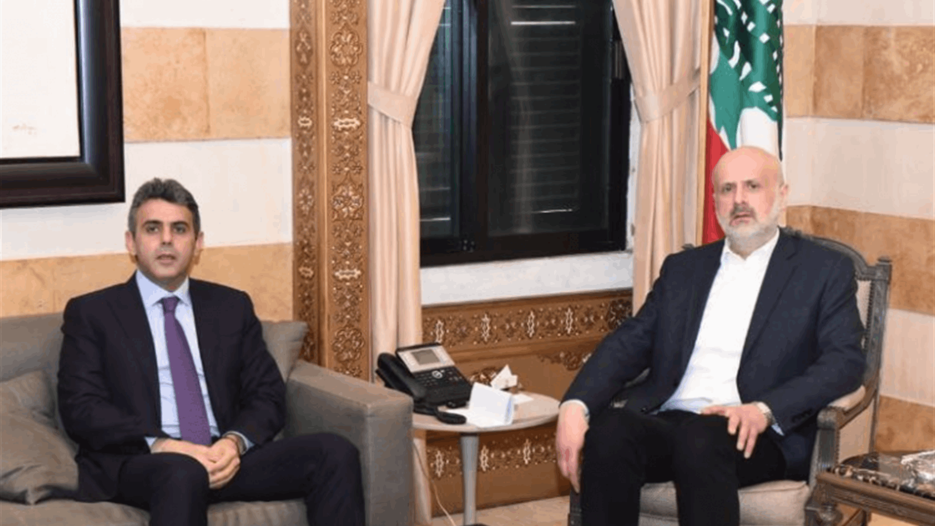 الحواط زار وزير الداخلية: لفتح مراكز المعاينة الميكانيكية والنافعة في جونية