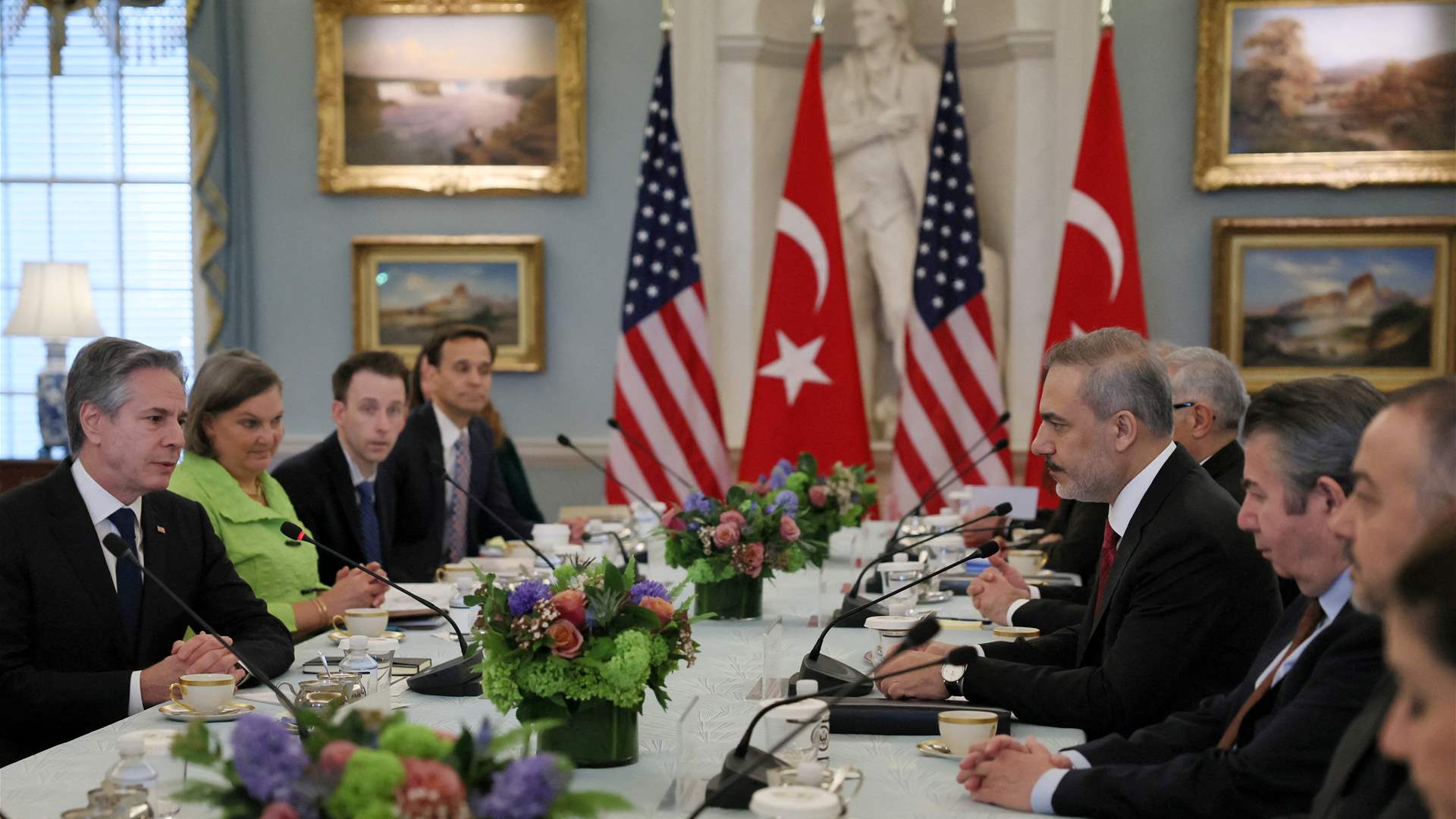 Turkey, US examine Ukraine and Gaza, ways to improve ties: Foreign minister says