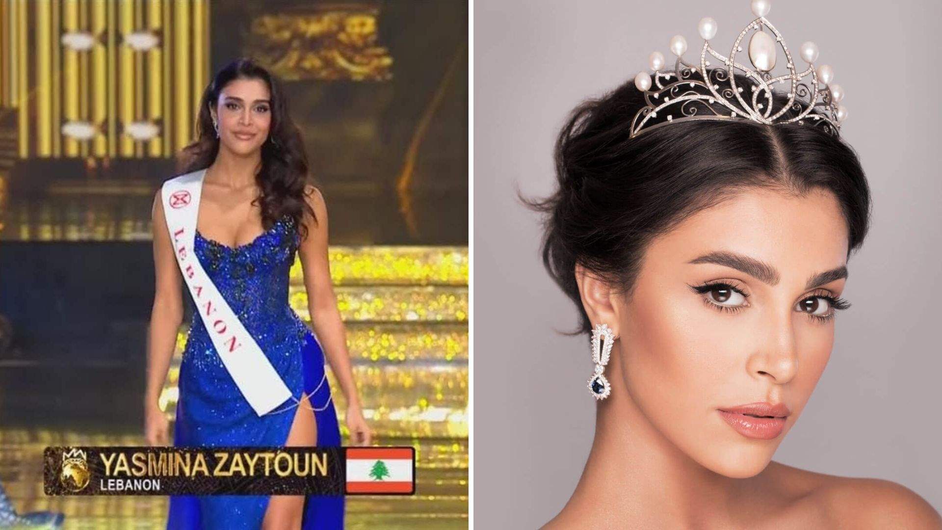 From Lebanon to the world: Meet Miss World&#39;s 1st Runner-up, Lebanese Yasmina Zaytoun