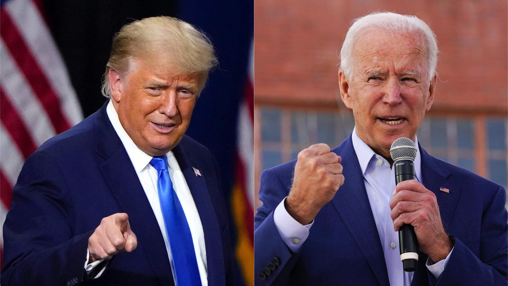 Biden, Trump trade salvos in Georgia face-off