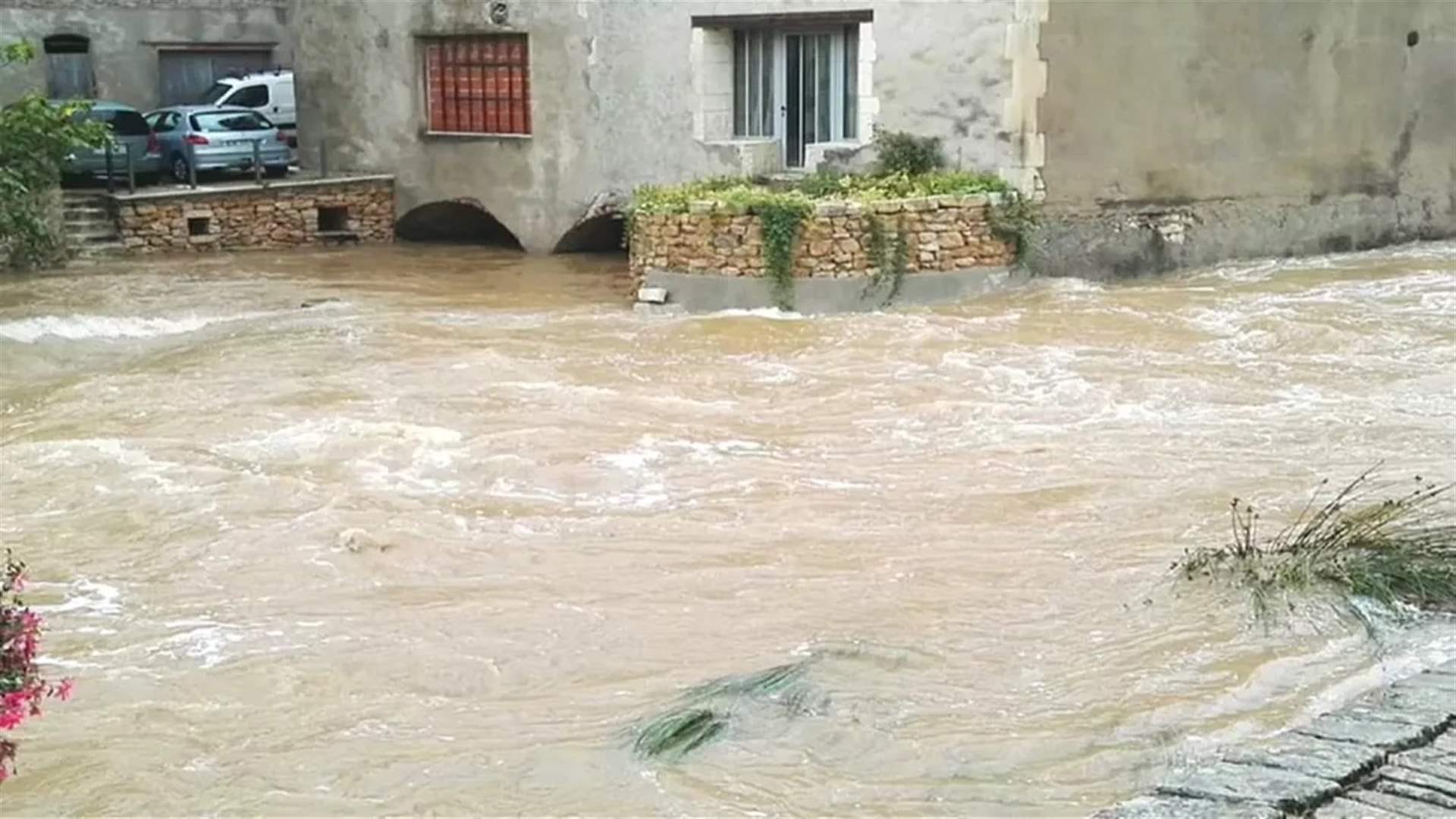 فقدان سبعة أشخاص بسبب الأمطار الغزيرة في جنوب شرق فرنسا