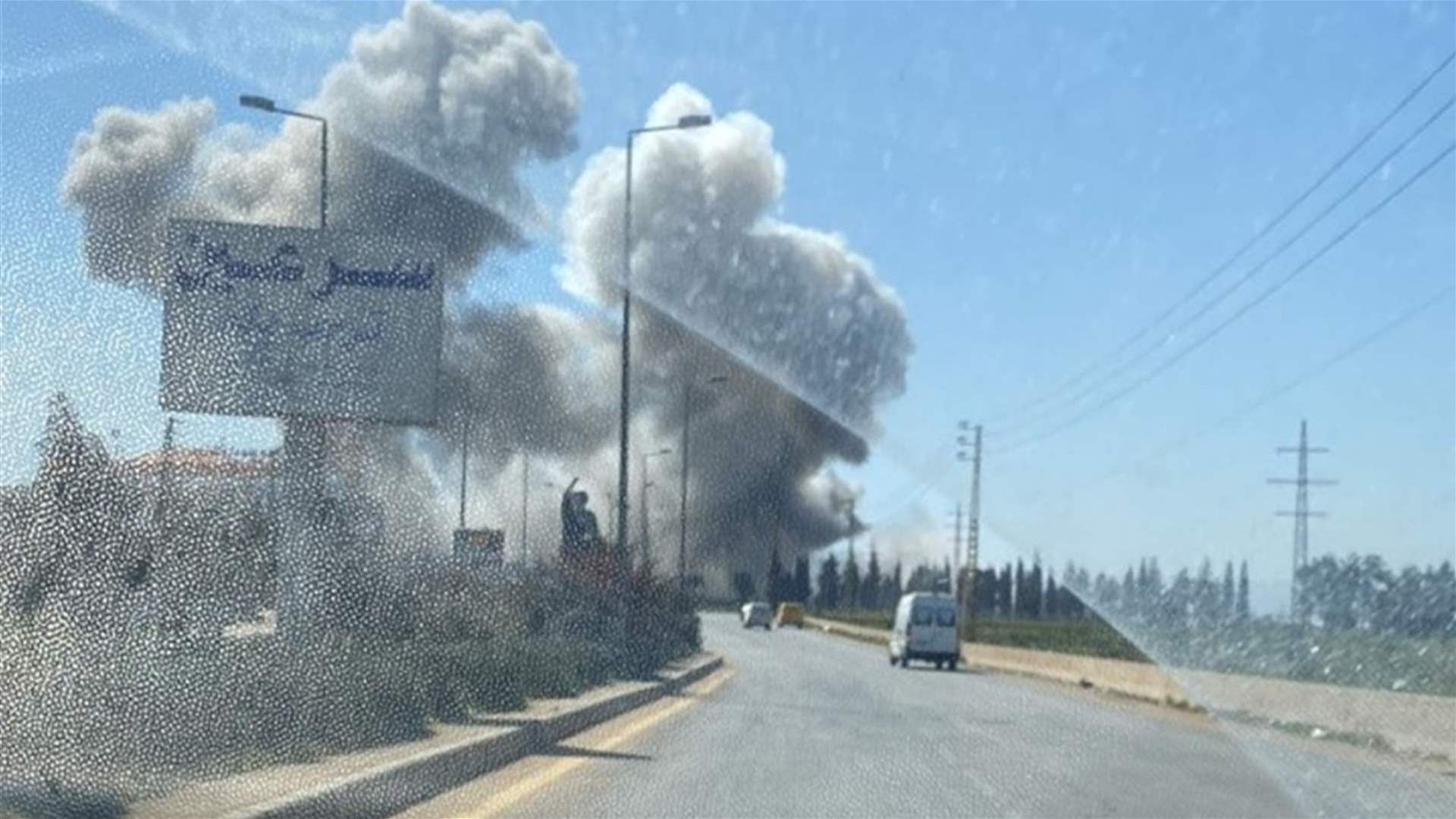 الطيران الاسرائيلي يستهدف منطقة السفري في بعلبك