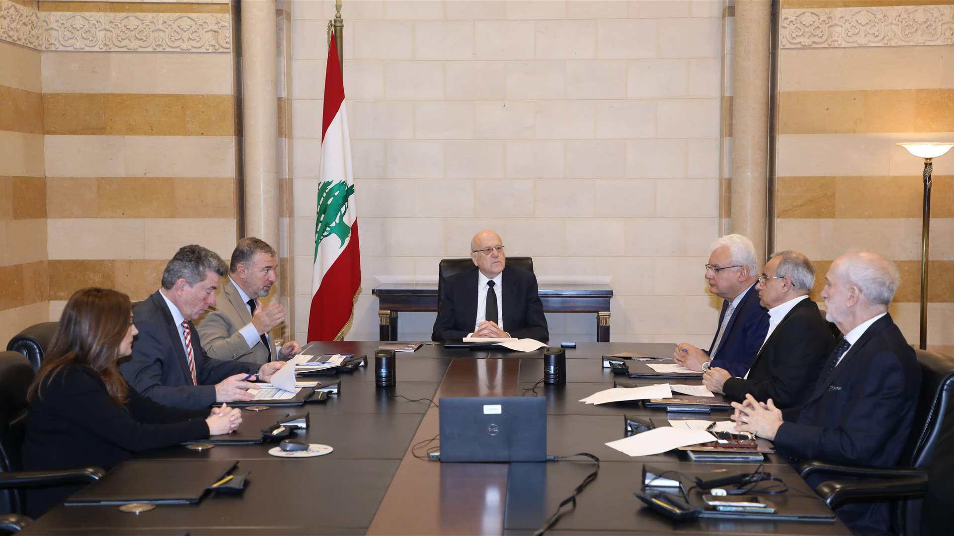 لقاء جمع ميقاتي بالقرم 