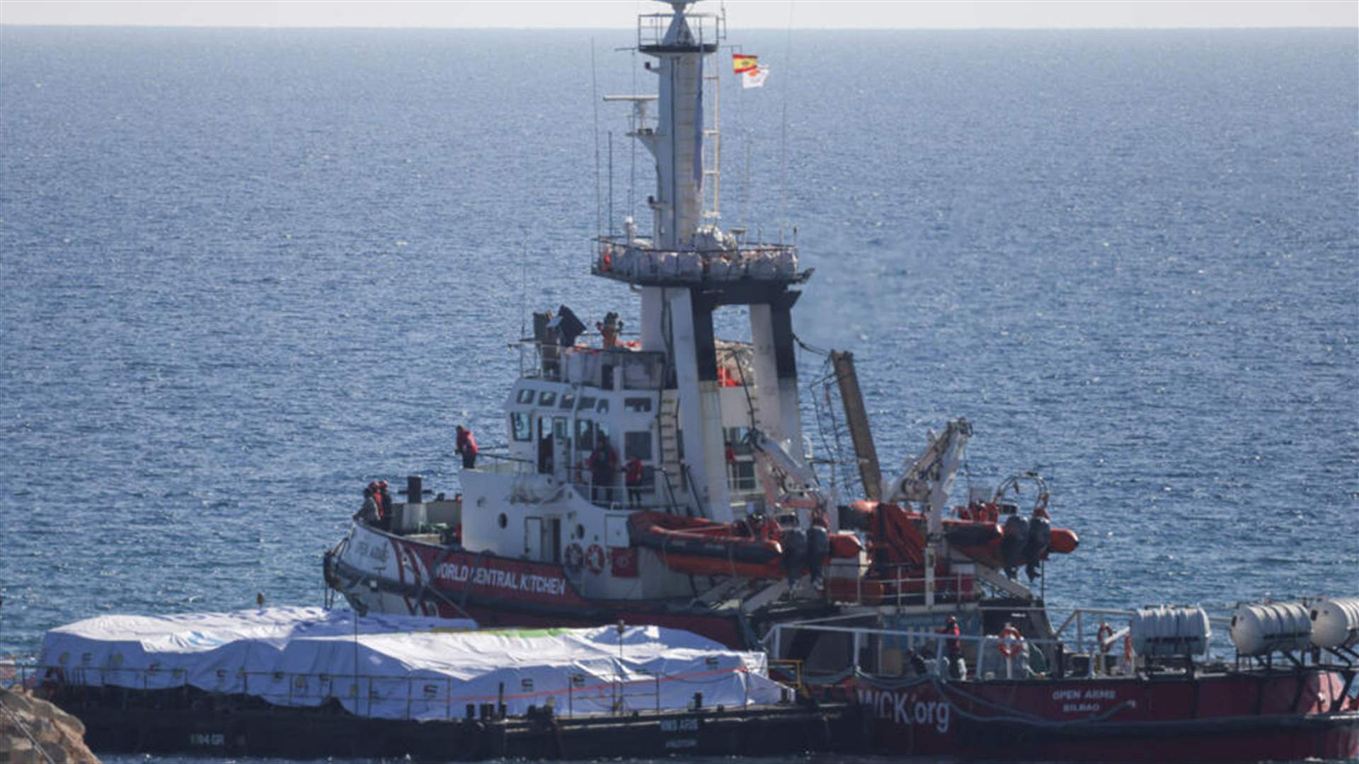 قبرص تؤكد جاهزية سفينة مساعدات ثانية في لارنكا للإبحار الى غزة