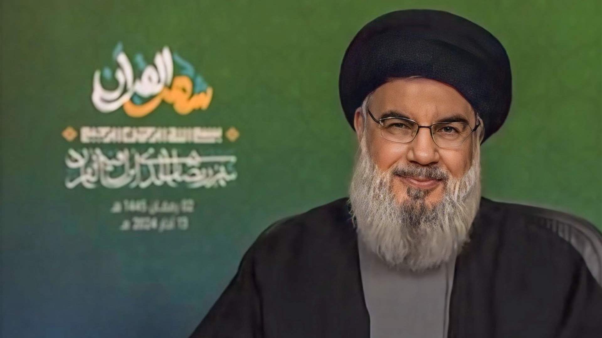 US can stop Gaza aggression; Palestinian factions united to end conflict: Hezbollah&#39;s Nasrallah says in televised speech