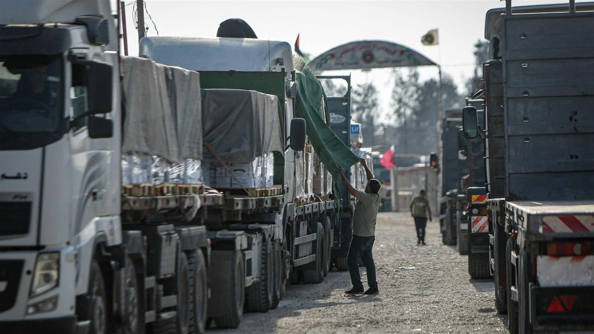 Israeli fire kills six Gazans, wounds dozens awaiting aid trucks, say Palestinian health officials