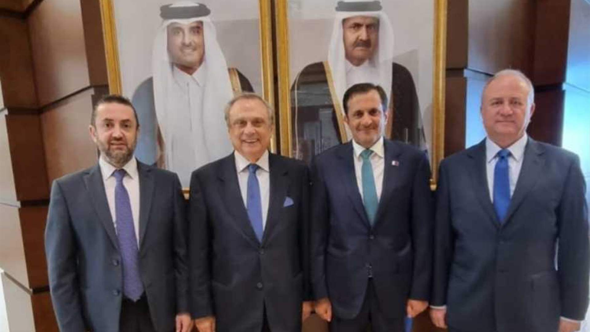 حبيب زار السفير القطري... وبحث في إمكانية التعاون بين مصرف الإسكان و"صندوق قطر للتنمية"