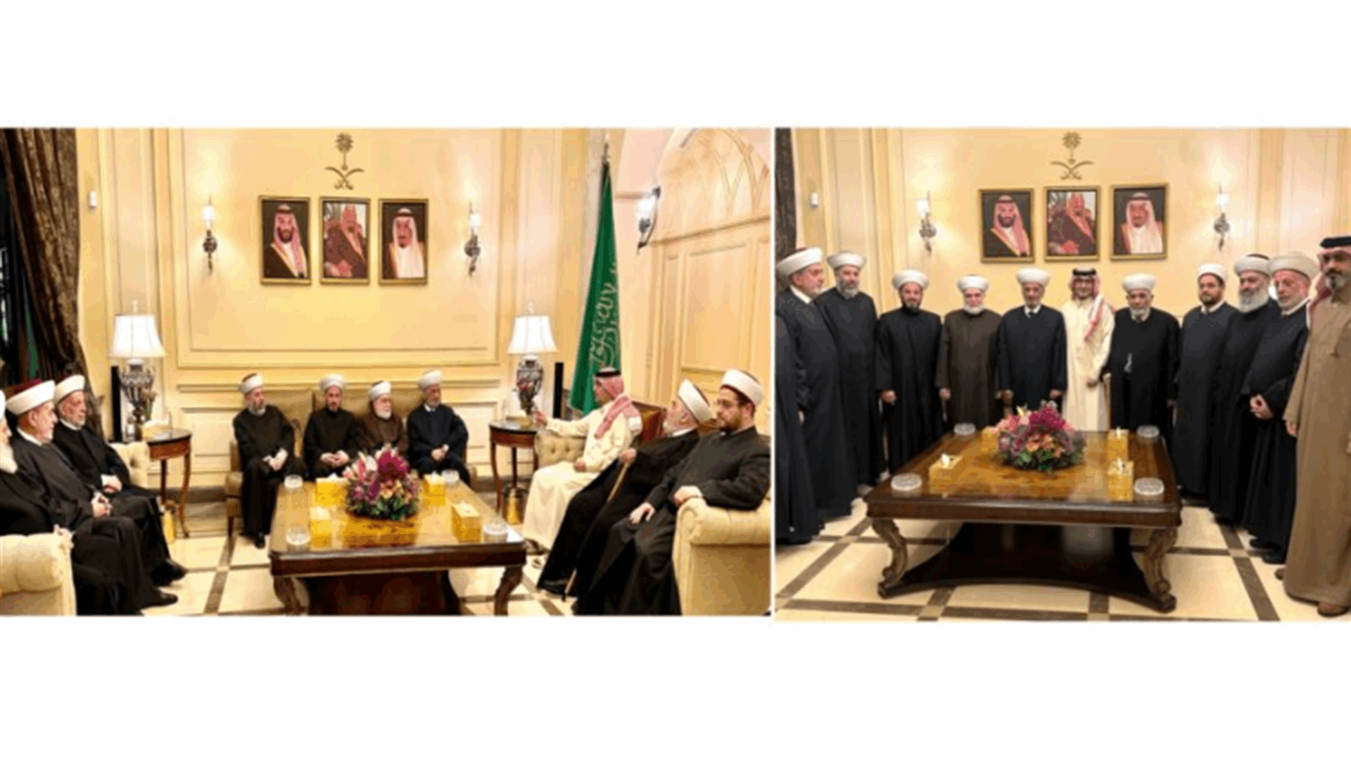 دريان ومفتو المناطق لبوا دعوة السفير السعودي إلى مأدبة الإفطار