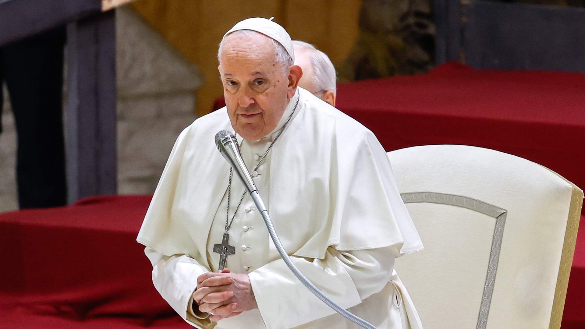Pope says option of resigning is only &#39;a distant hypothesis&#39;