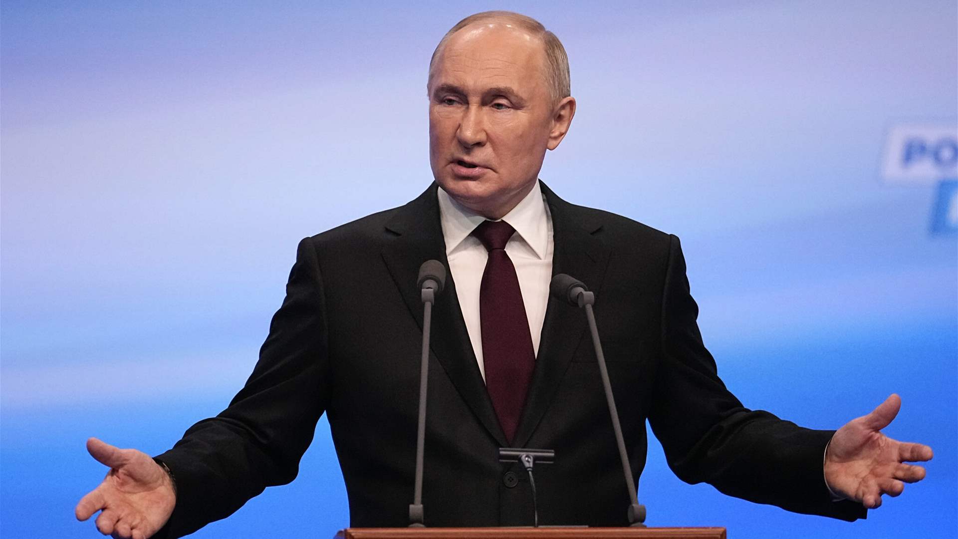 Landslide victory: Putin wins Russian election with no serious competition