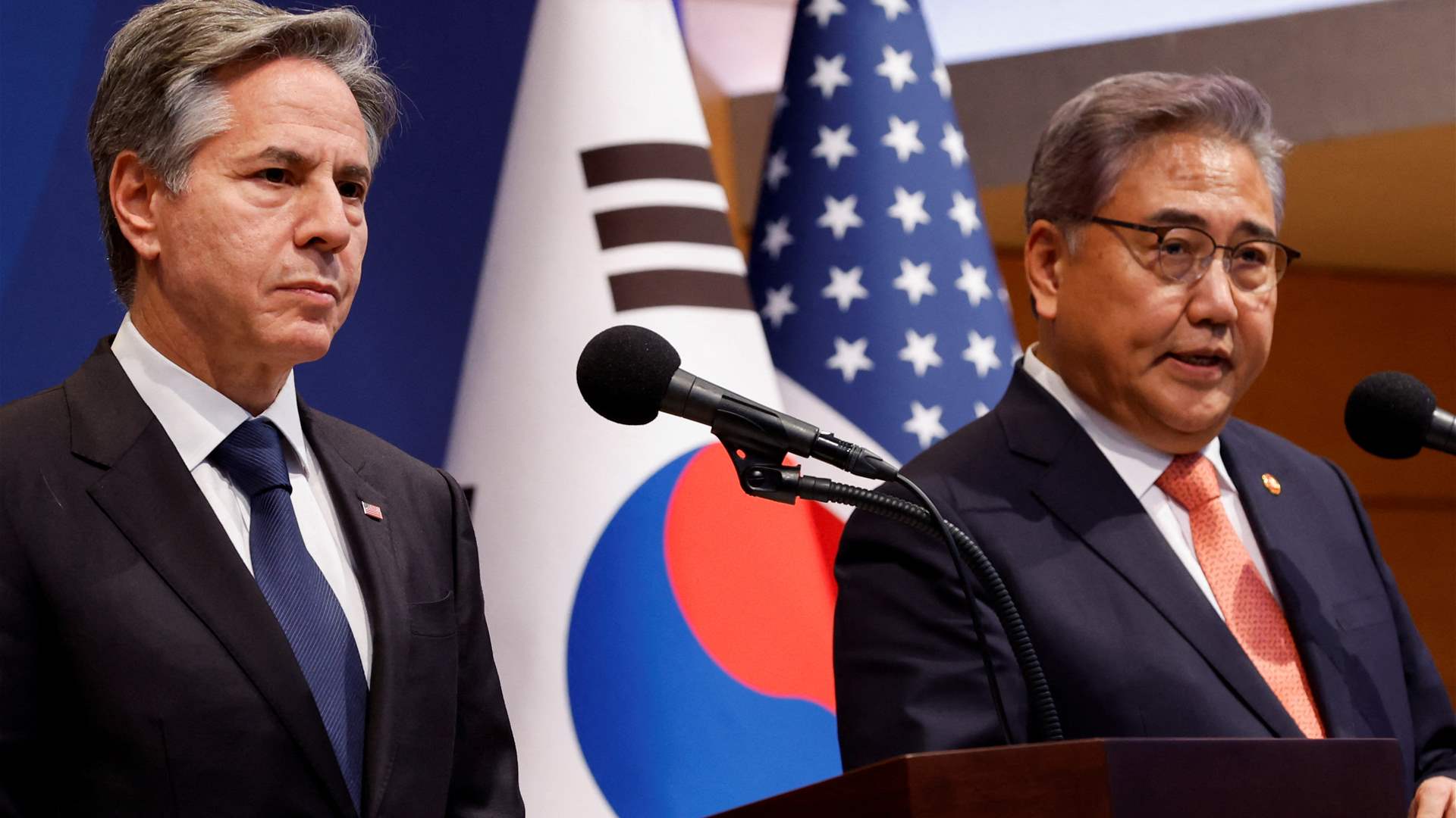 North Korea fires missiles as Blinken visits Seoul