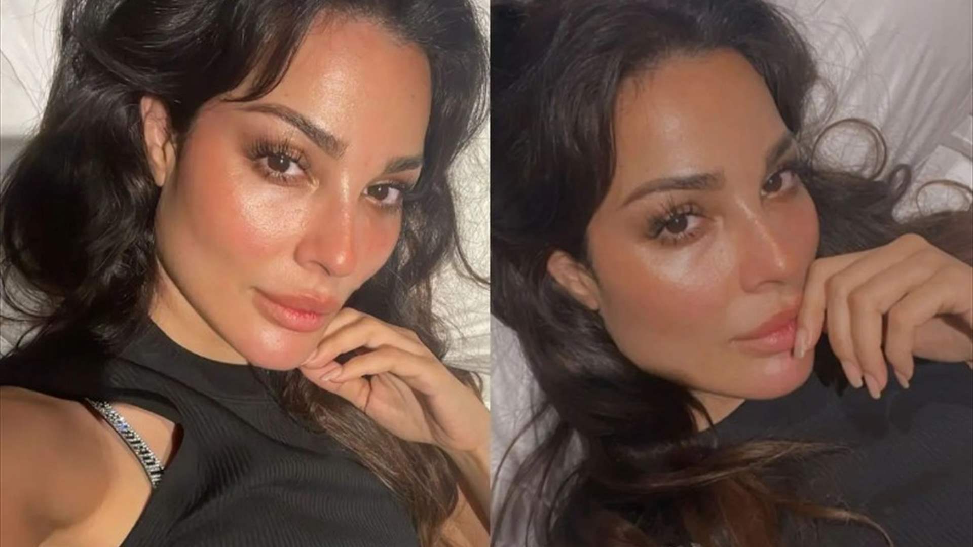بصورة عفوية من السرير... نادين نسيب نجيم تشعر بوعكة صحية