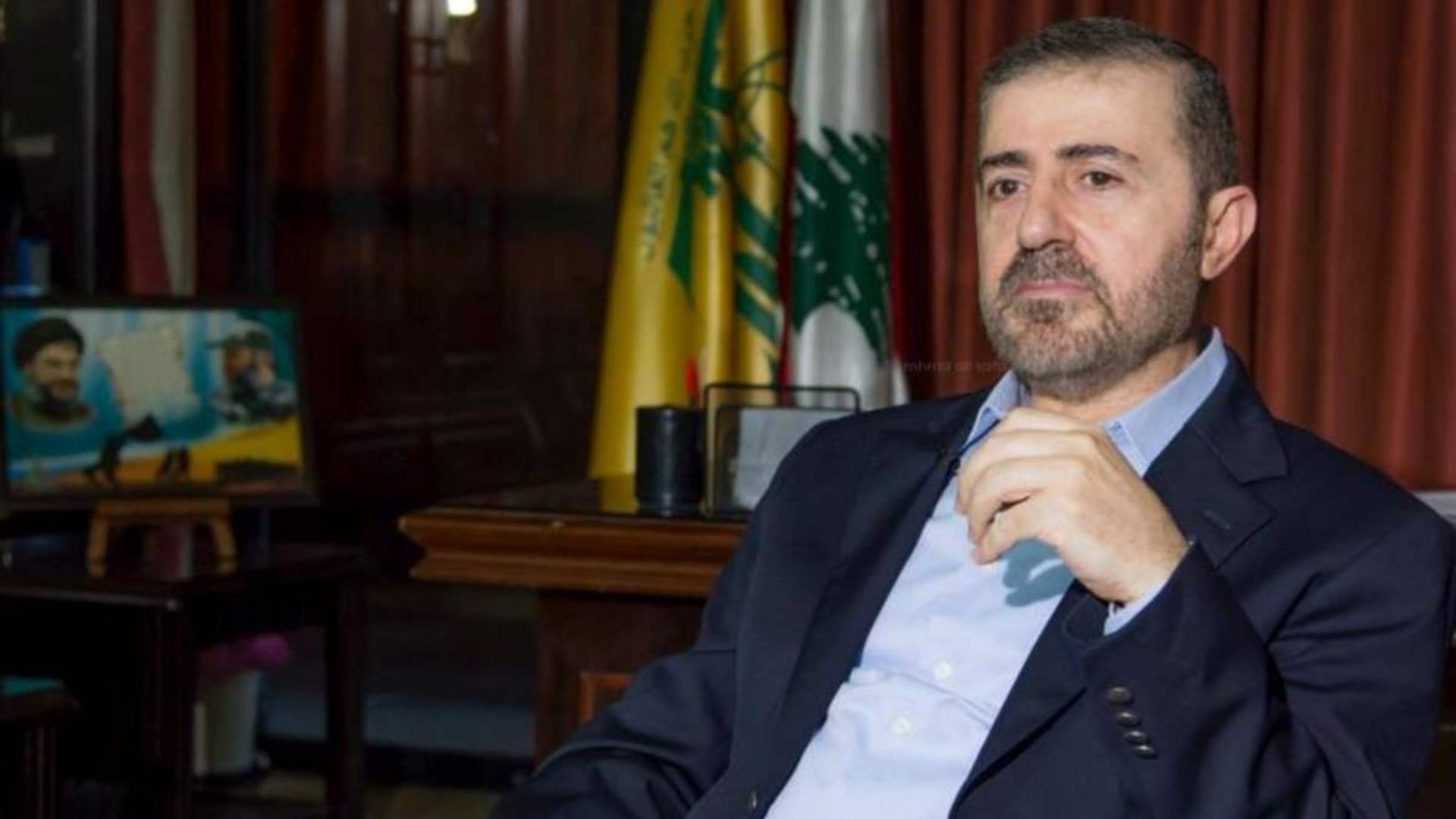Hezbollah&#39;s top official, Wafiq Safa, departs for the Emirates on private jet