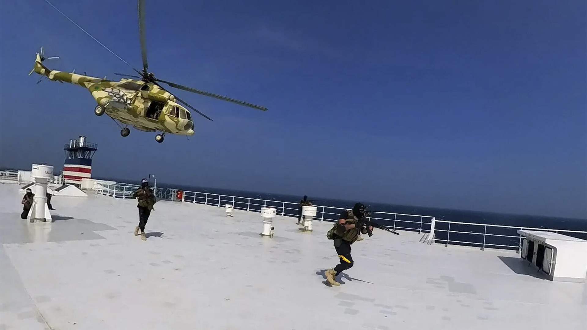 French Navy helicopter destroys Houthi drone