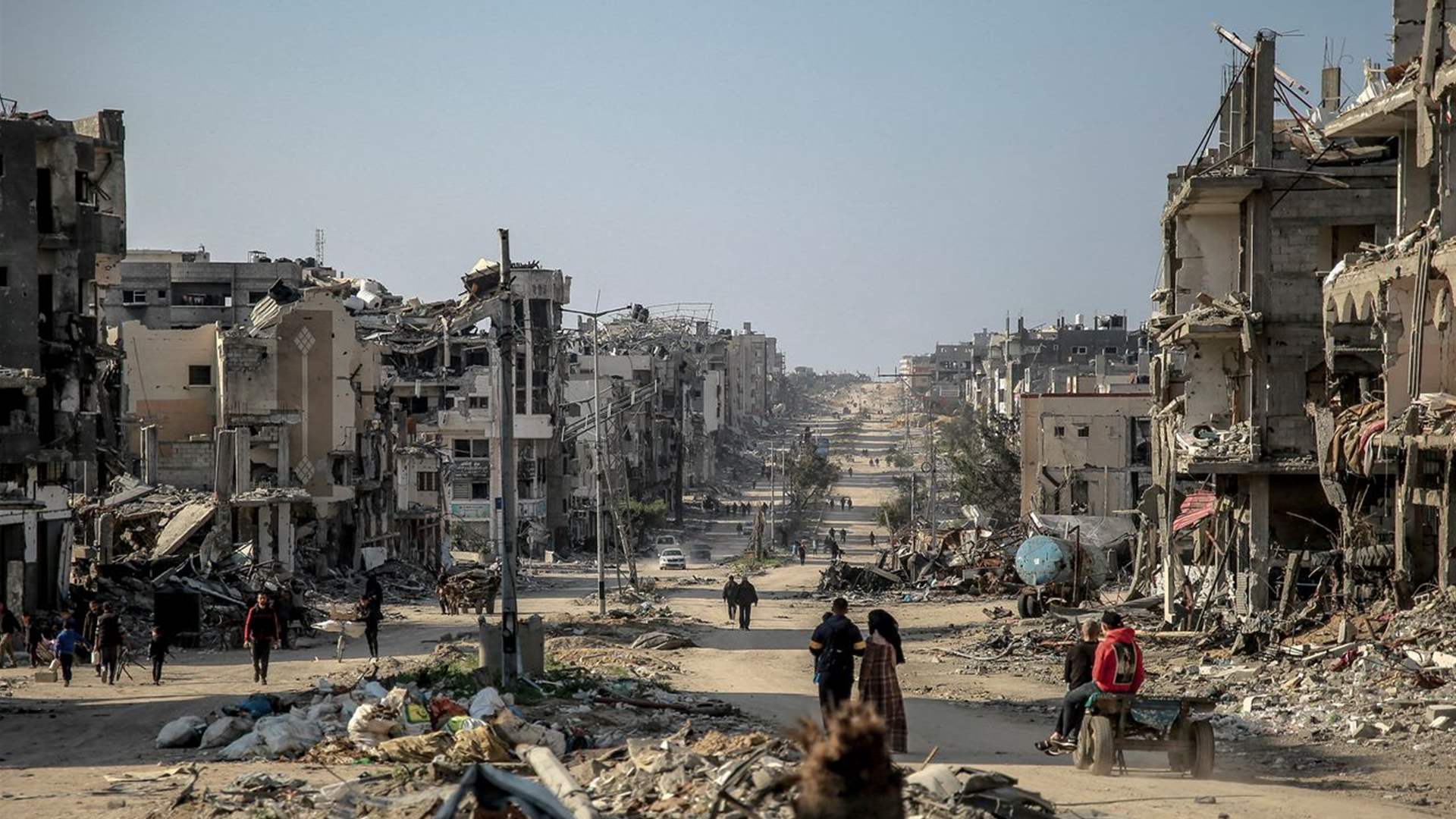 Satellite images reveal 35% of Gaza's buildings have been destroyed, UN says