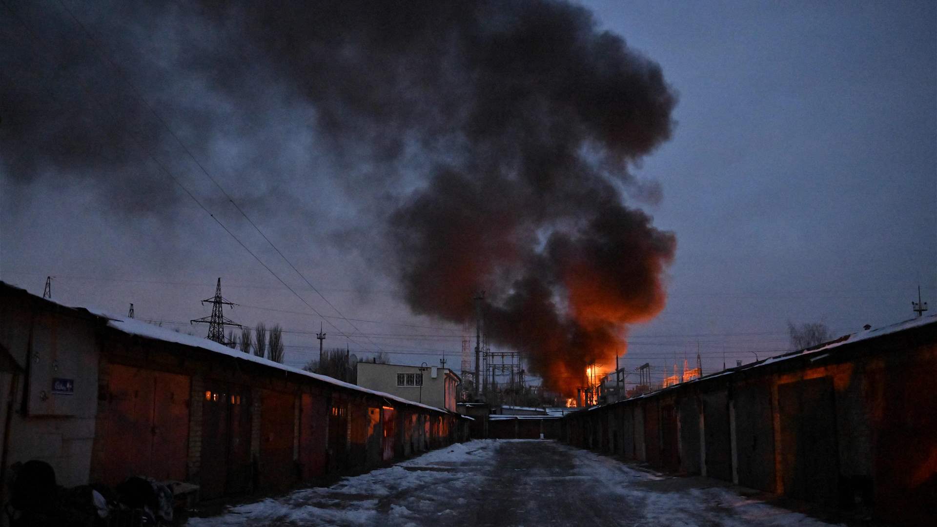 Russian missile strikes damage power supply in Kharkiv