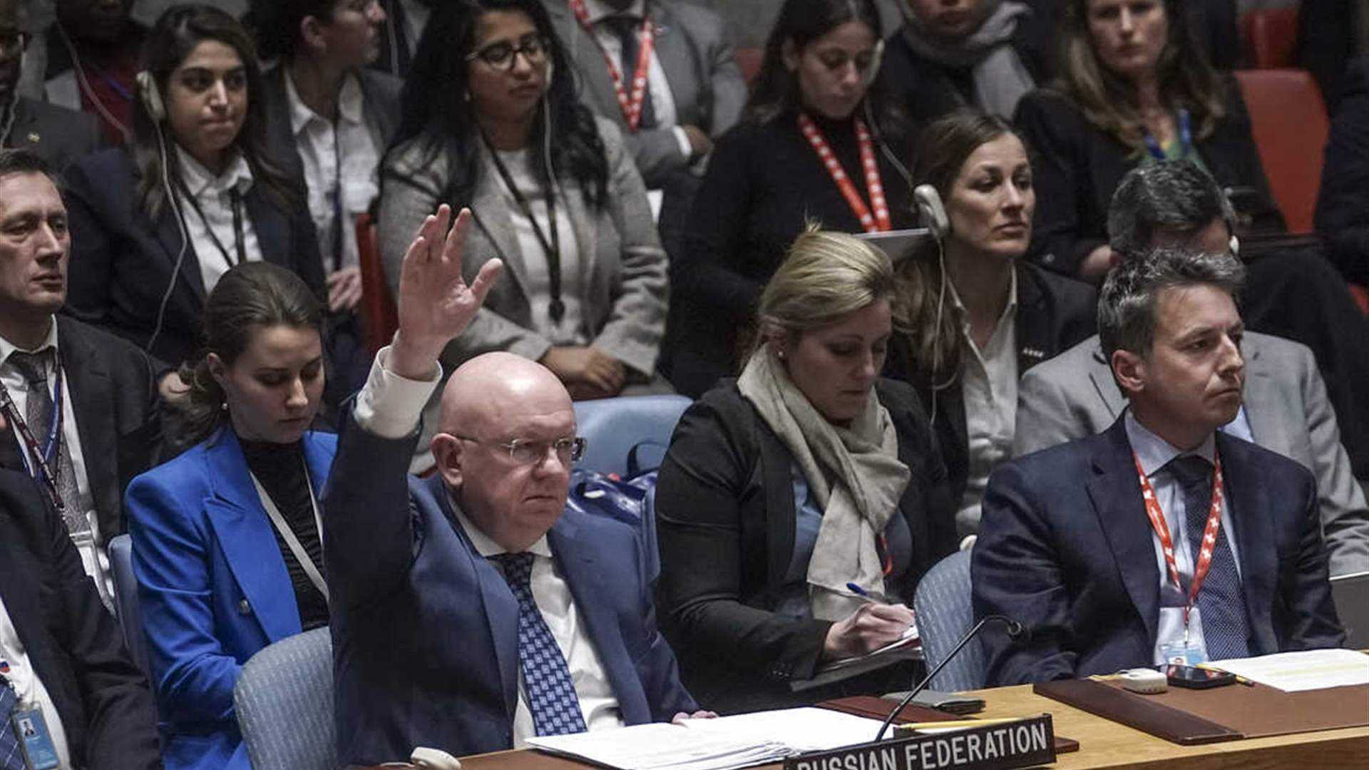 Russia and China veto US resolution to a ceasefire in Gaza