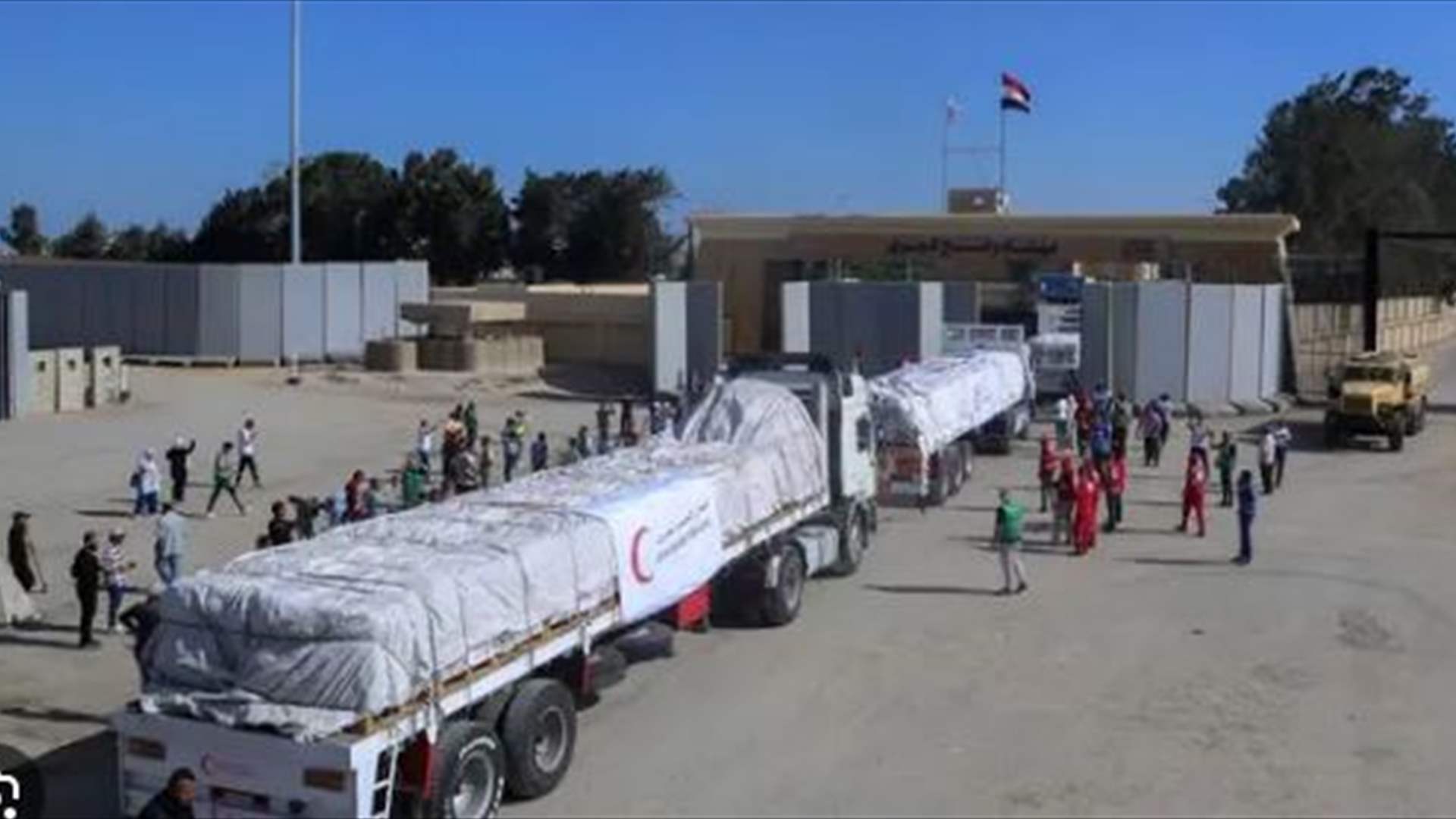 الجيش الإسرائيلي يقول انه فتح نقطة دخول جديدة للمساعدات إلى غزة