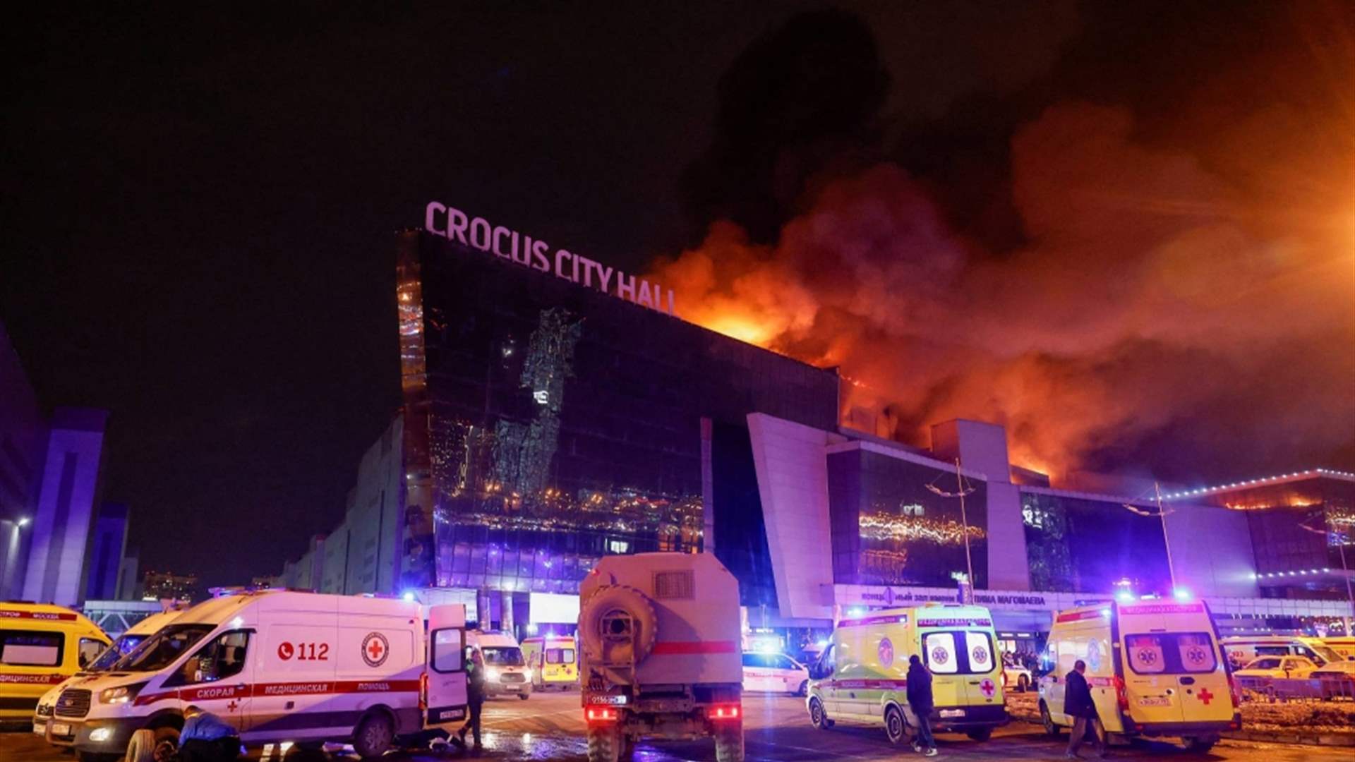 Three children among the dead in concert hall attack near Moscow
