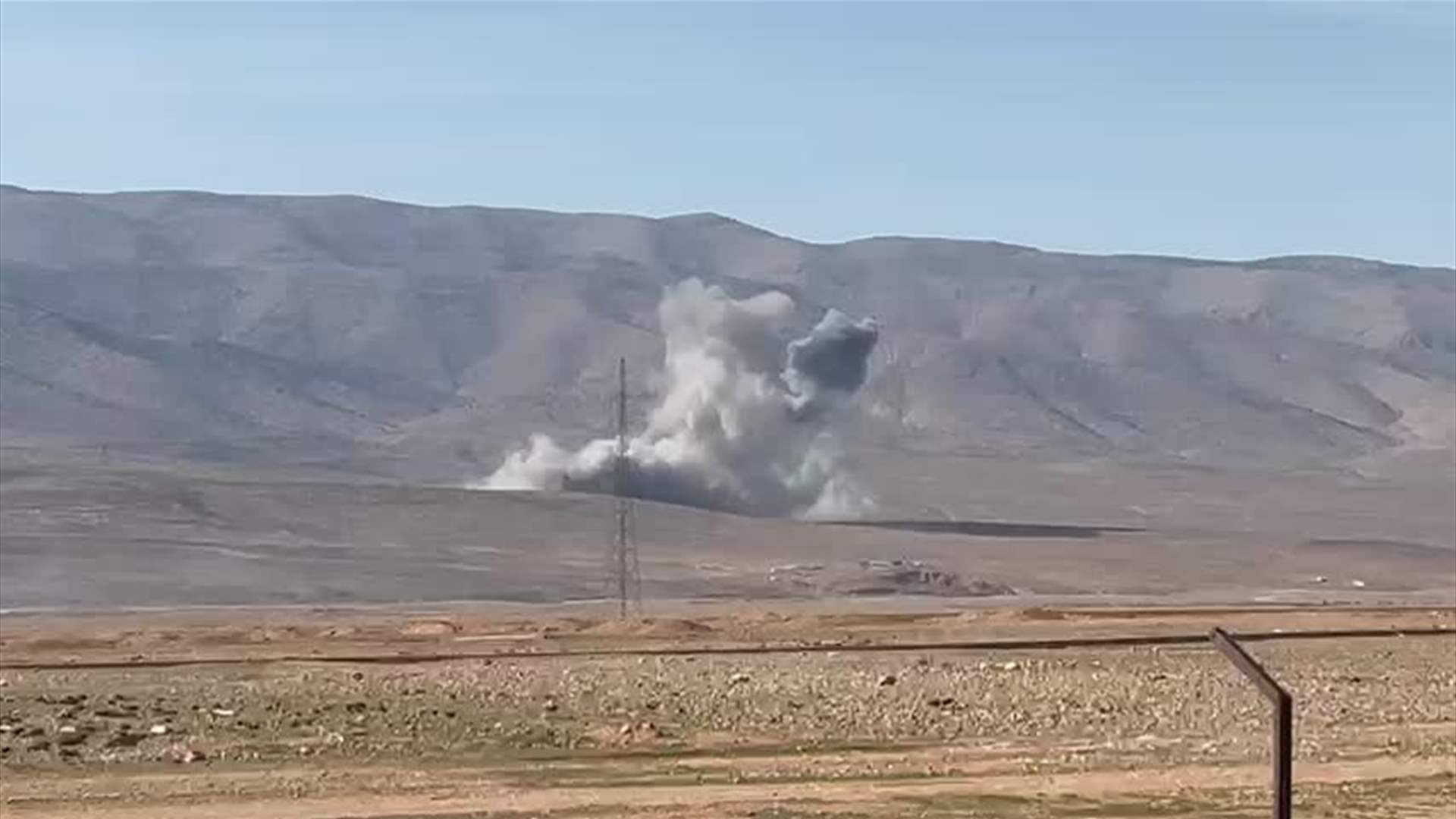 Israeli airstrikes target Ras Baalbek 