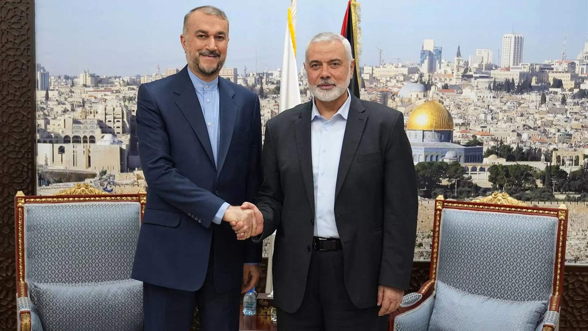 Hamas and Iran: Haniyeh meets Iranian FM amid Gaza crisis