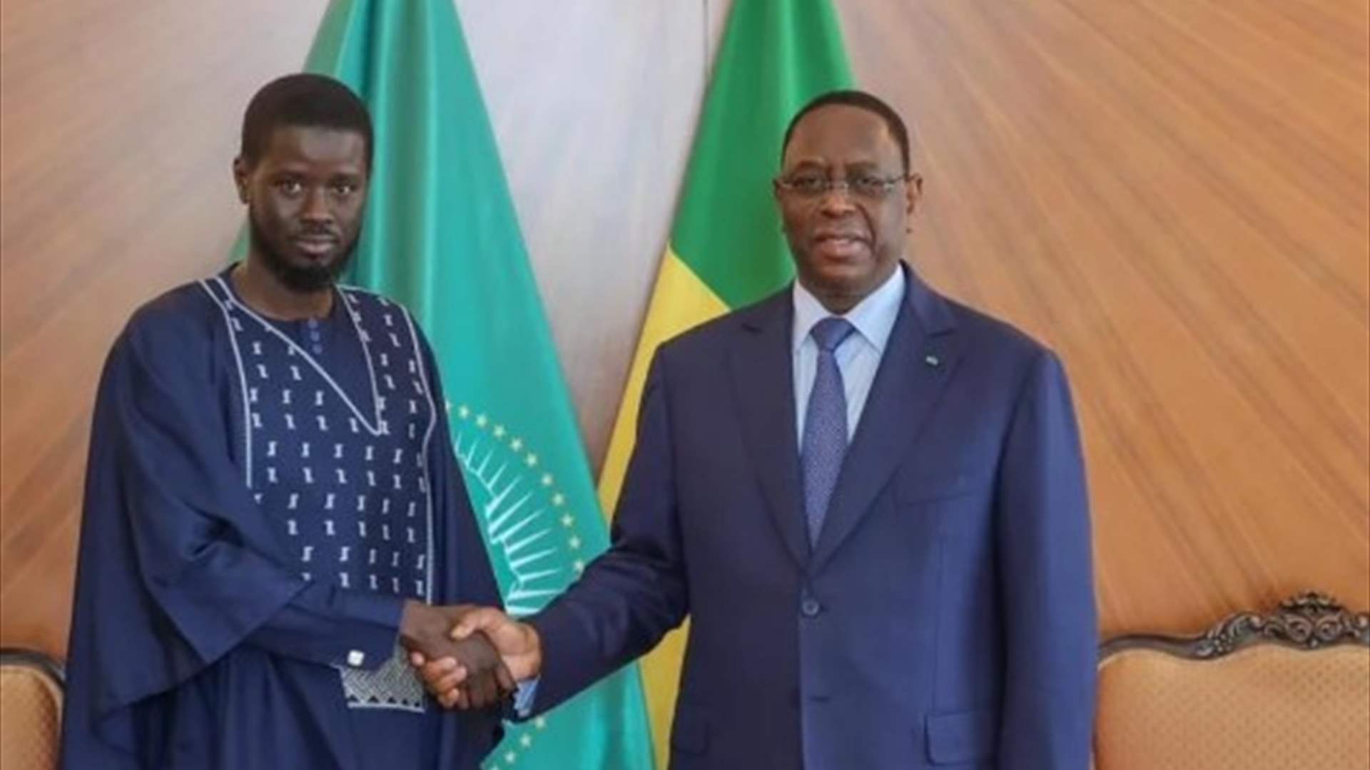 ماكي سال يستقبل الرئيس السنغالي المنتخب