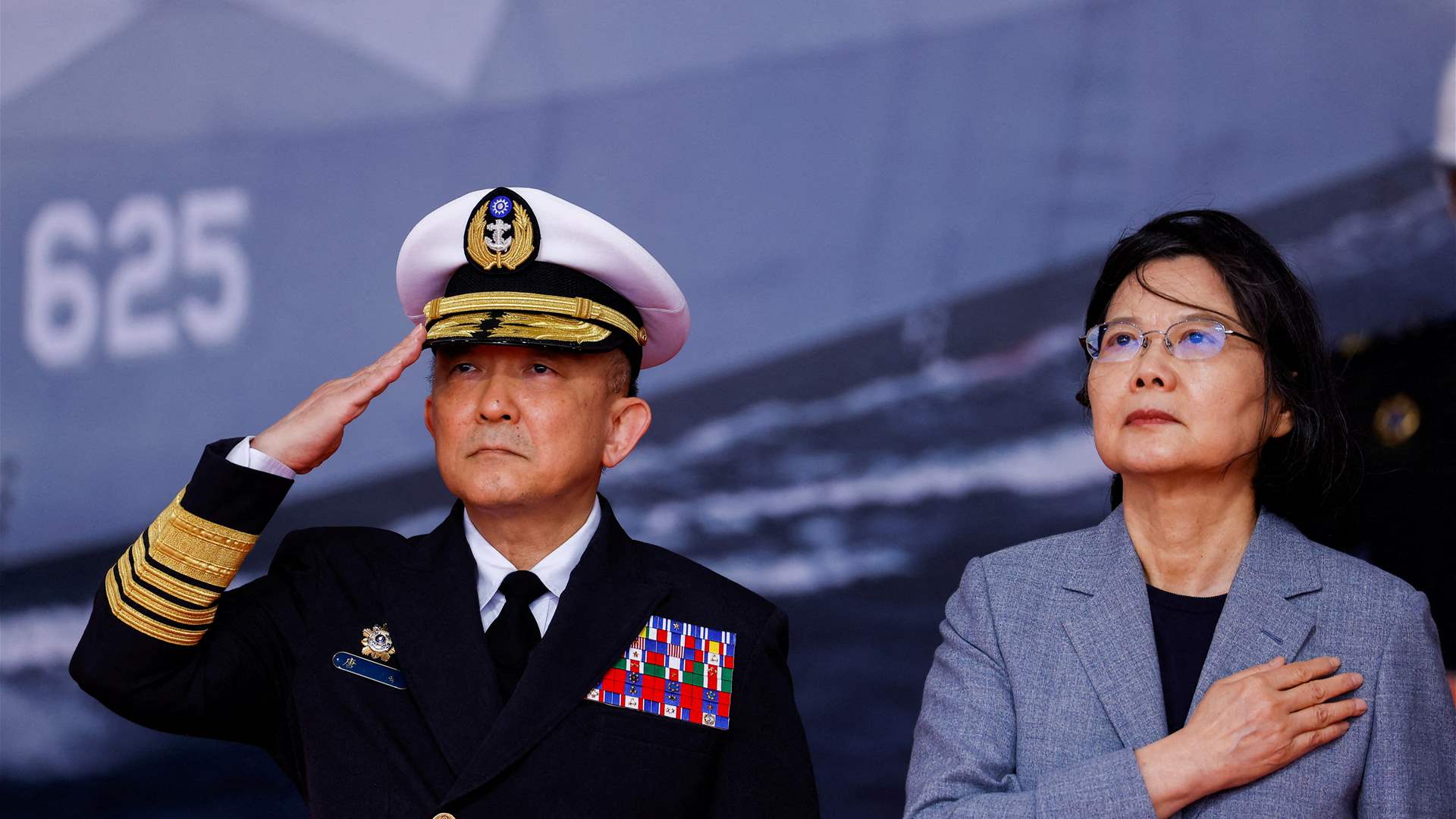 Taiwan&#39;s navy chief to visit US next week