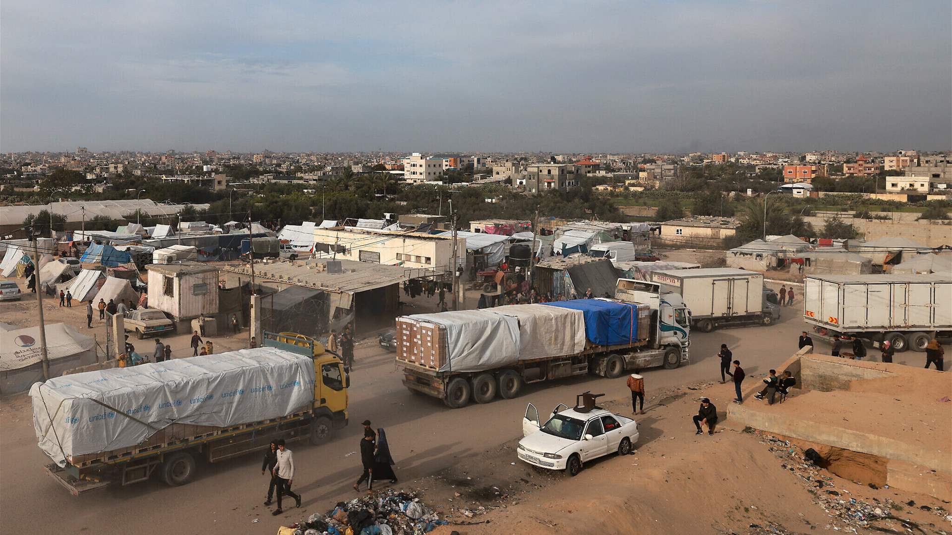 Five killed in Gaza aid delivery chaos