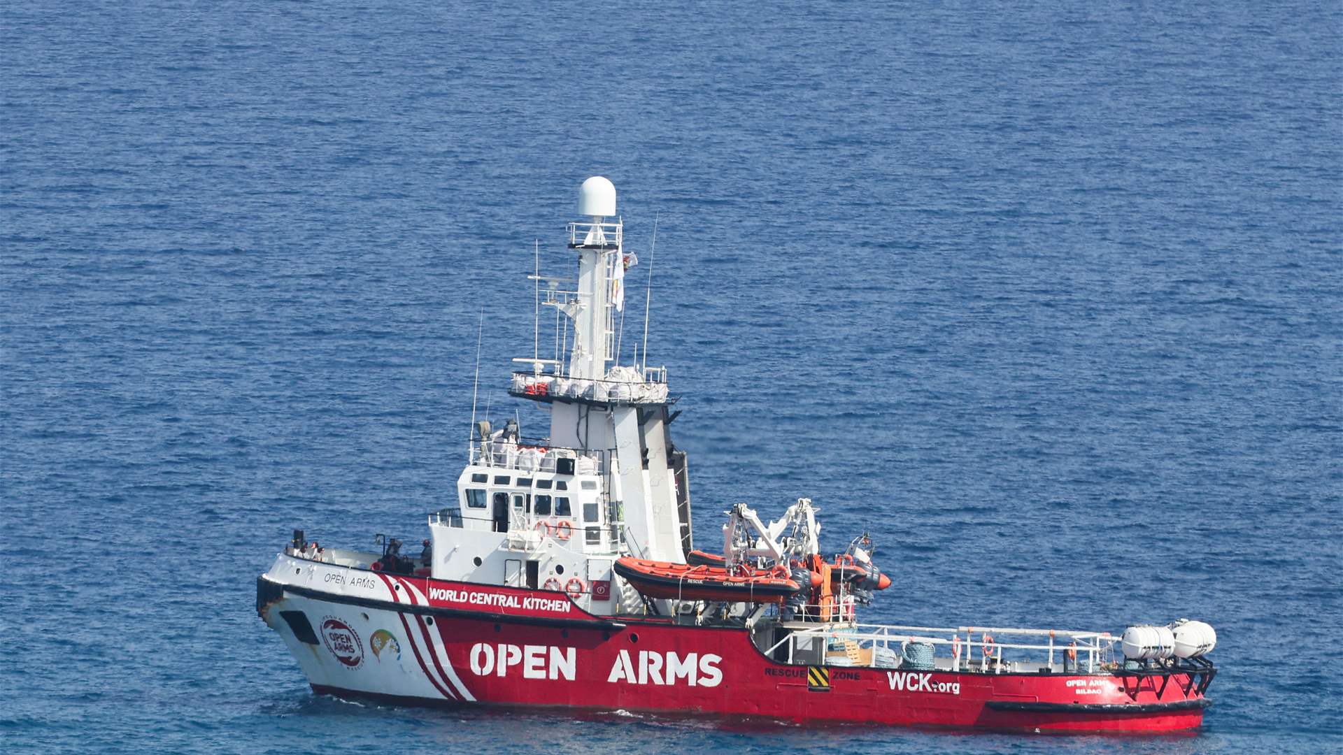 Second shipment with almost 400 tons of food for Gaza leaves Cyprus