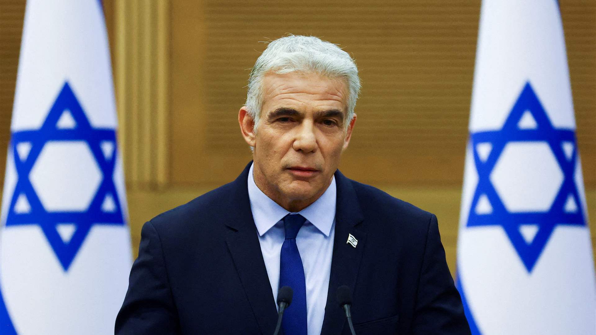 Israeli opposition leader Yair Lapid calls for government resignation, &#39;urgent&#39; elections