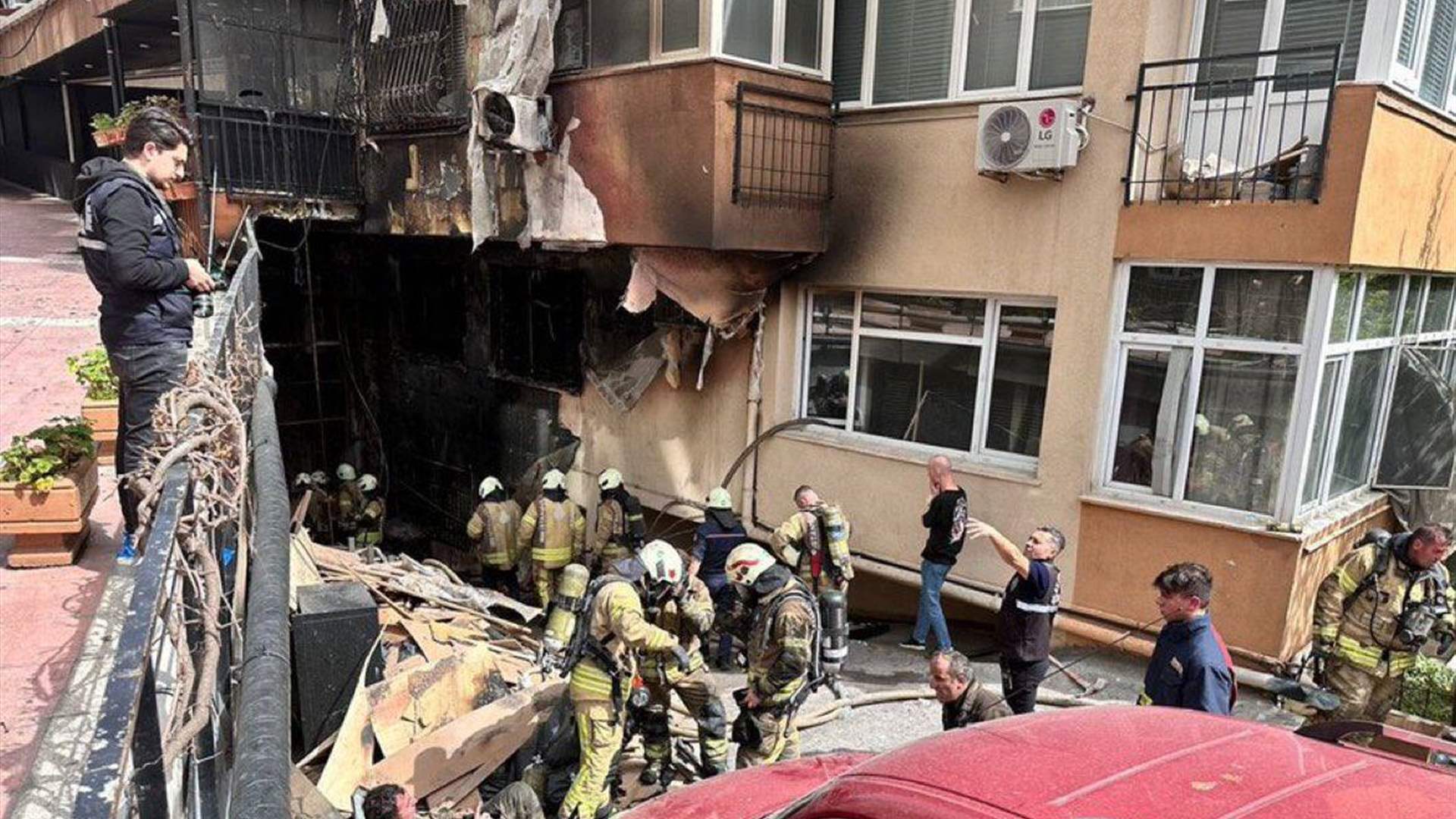Fifteen people killed, others injured in nightclub fire in Istanbul