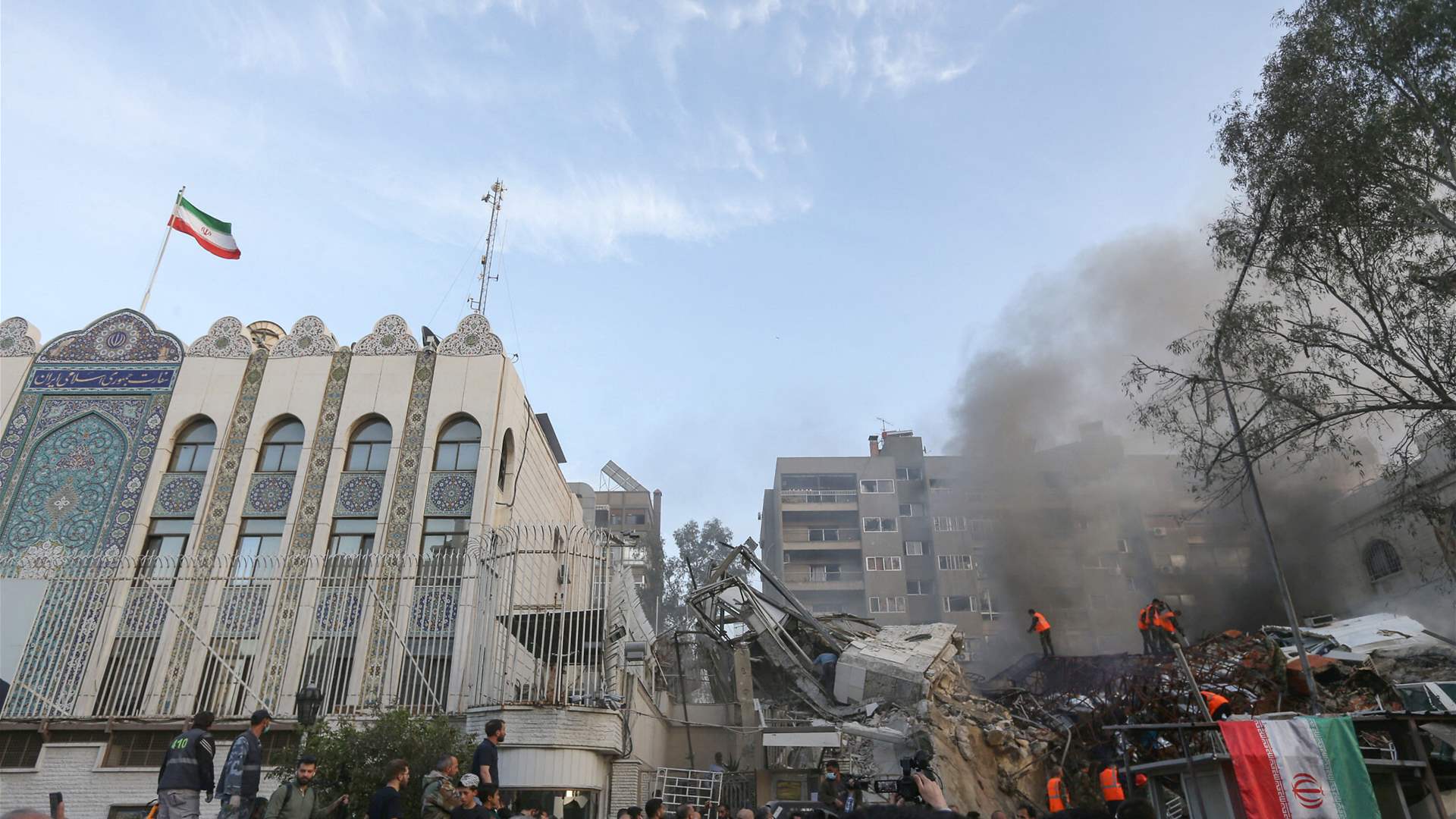 The US was 'unaware' of strike on Iran's Damascus mission