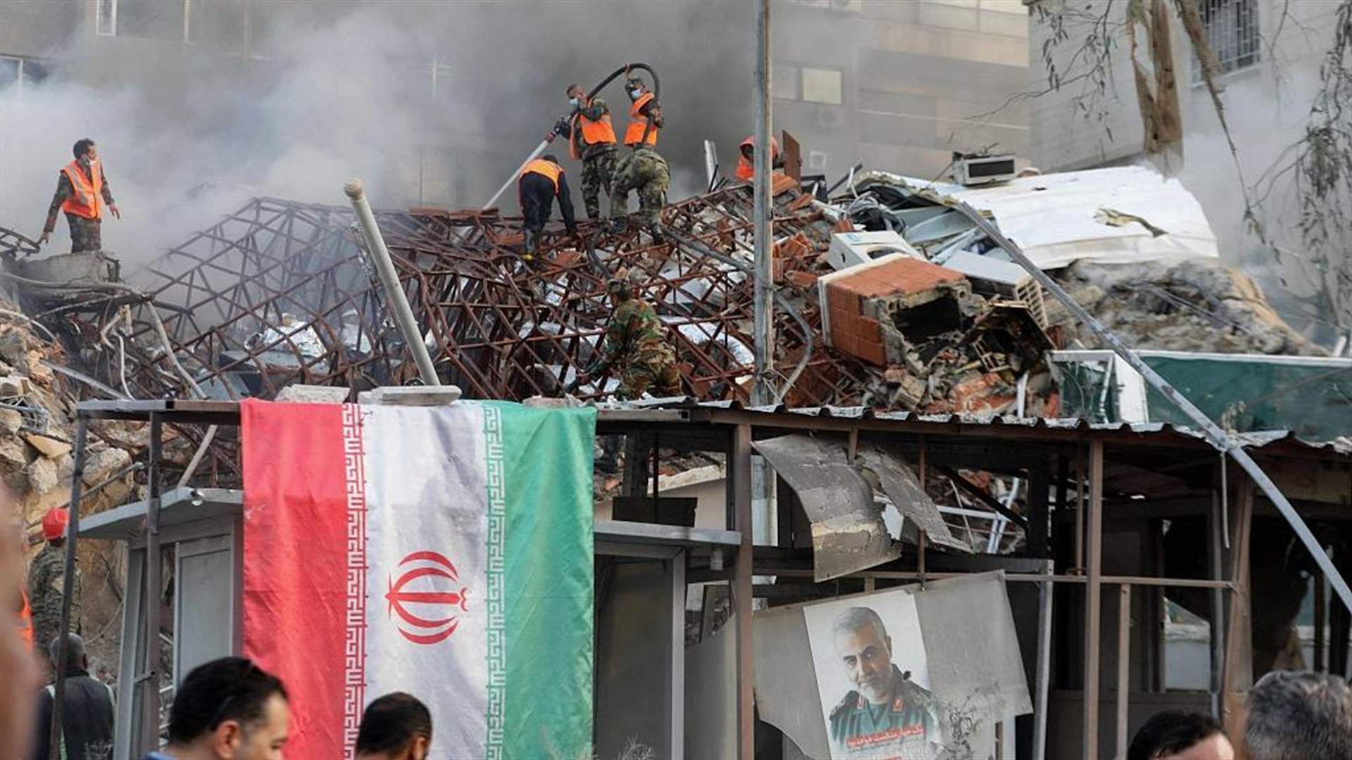 Iranian army&#39;s Chief of Staff says attack on consulate in Damascus is a &#39;crazy step&#39;